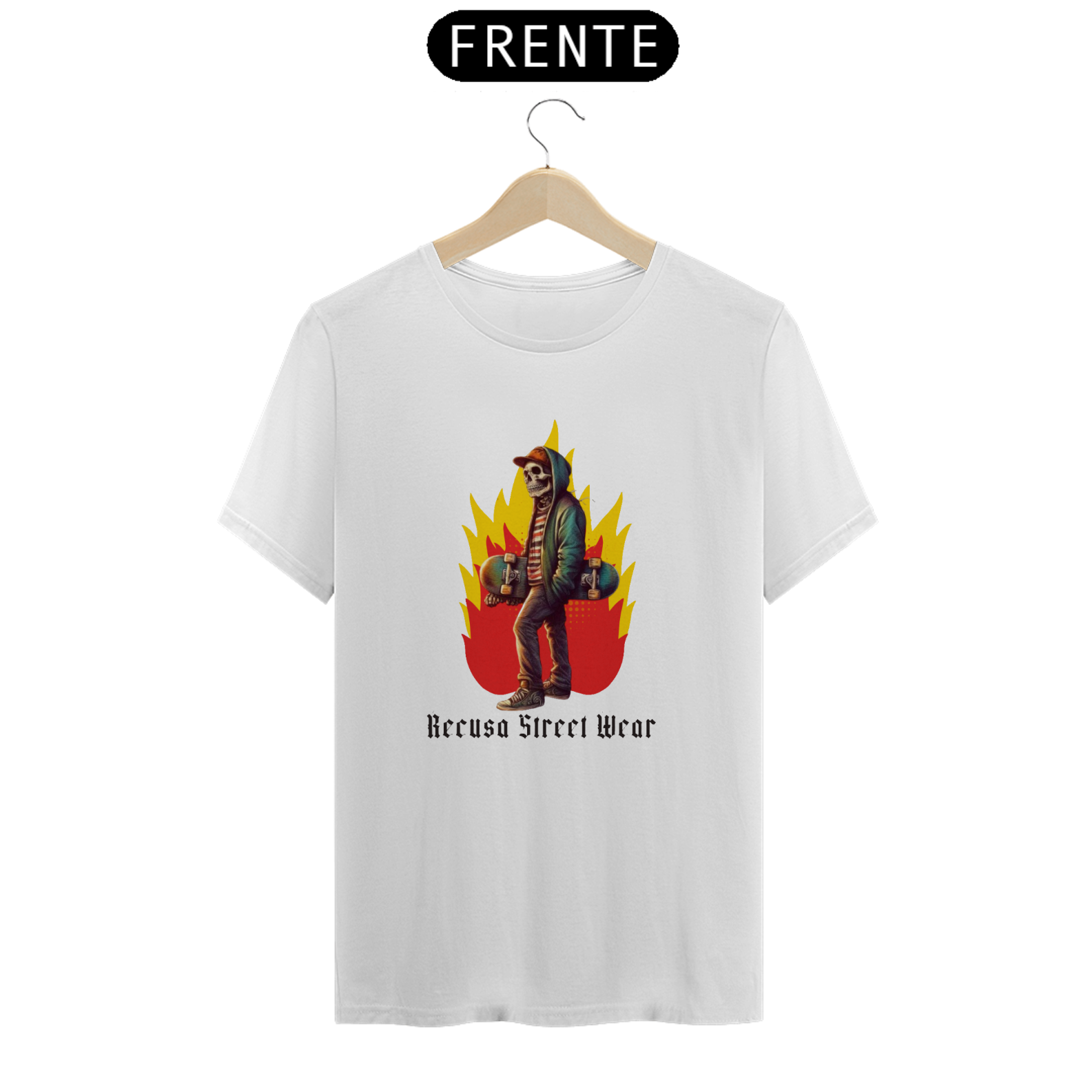 Nome do produto: Camiseta T-SHIRT recusa