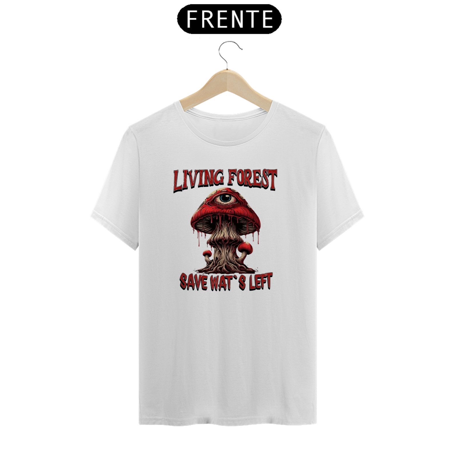 Nome do produto: Camiseta recusa cogumelo