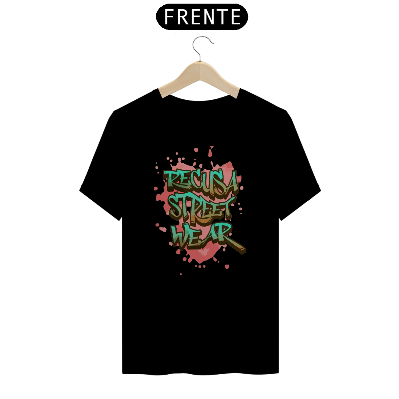 Nome do produto: Camiseta T_SIRT RECUSA