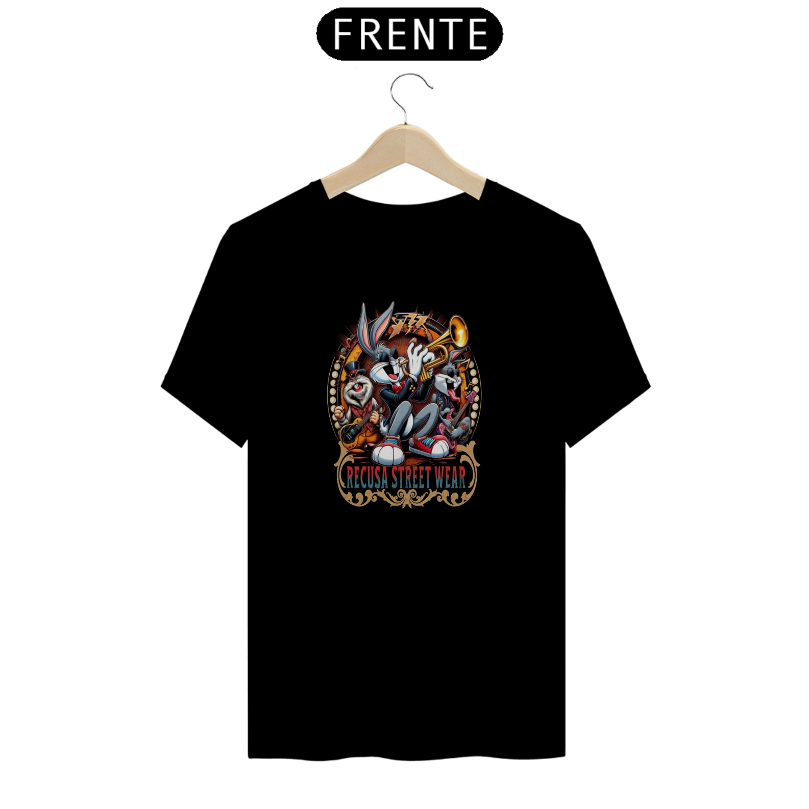Nome do produto: Camiseta T - SHIRT RECUSA
