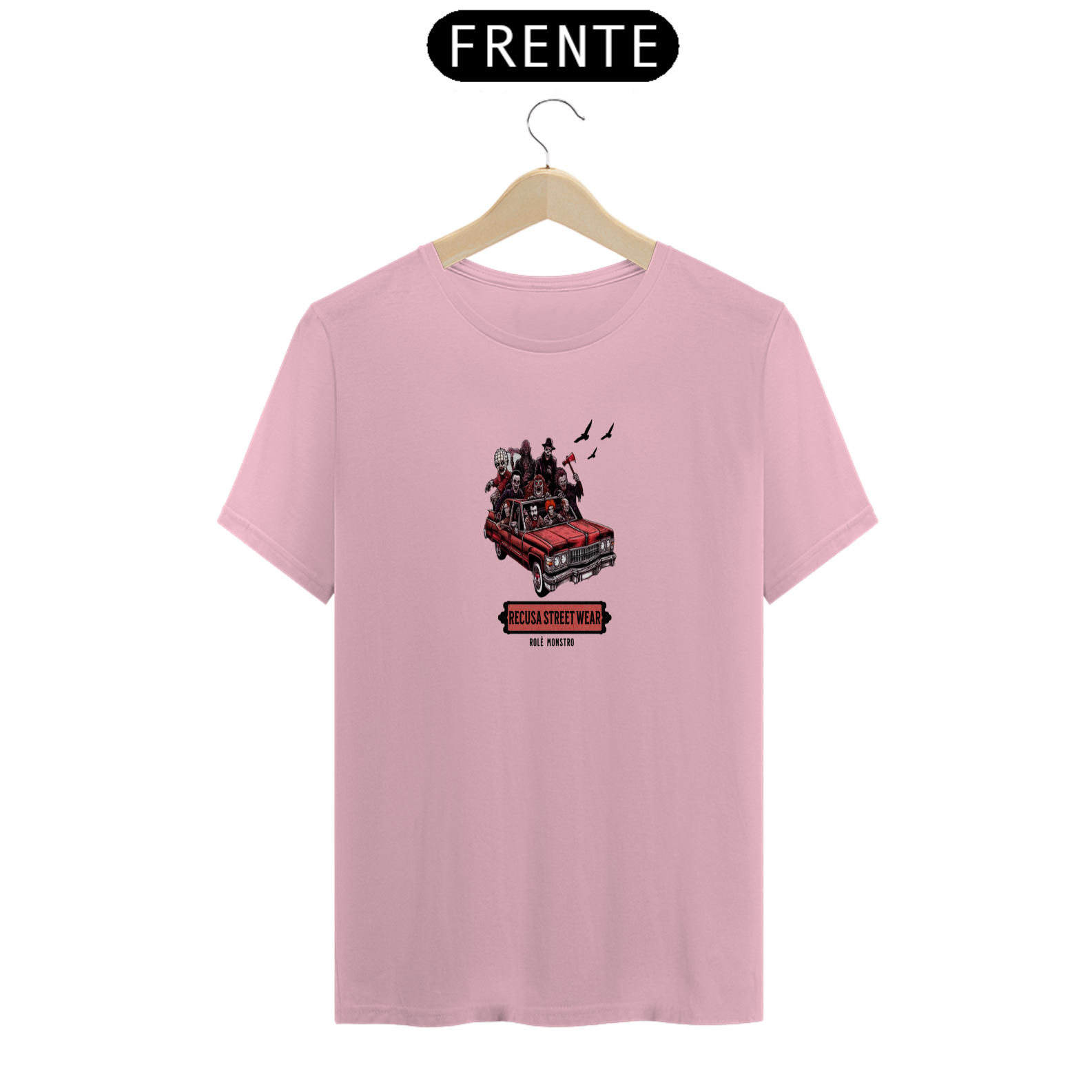 Nome do produto: Camiseta T-shirt recusa