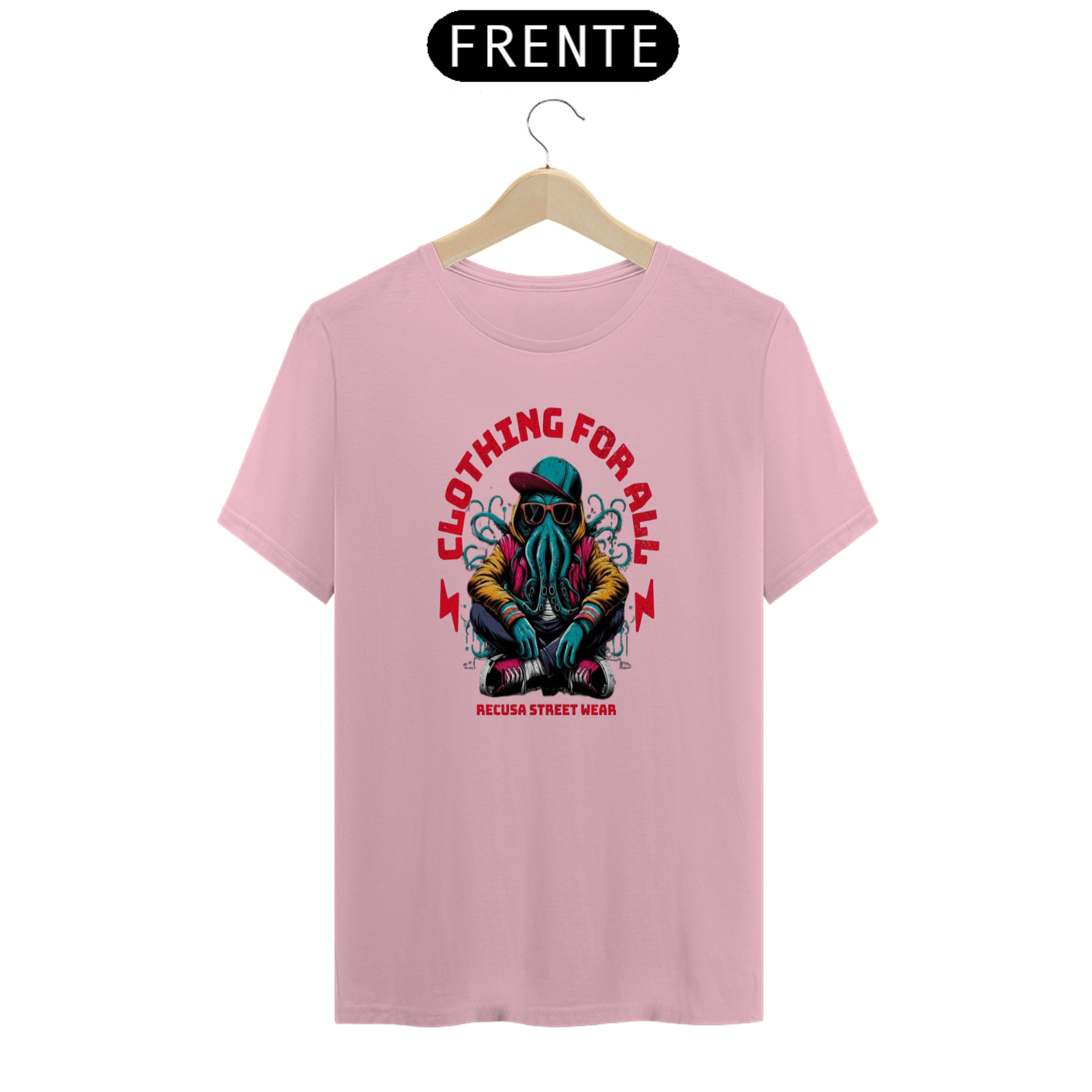 Nome do produto: Camiseta T-SHIRT recusa