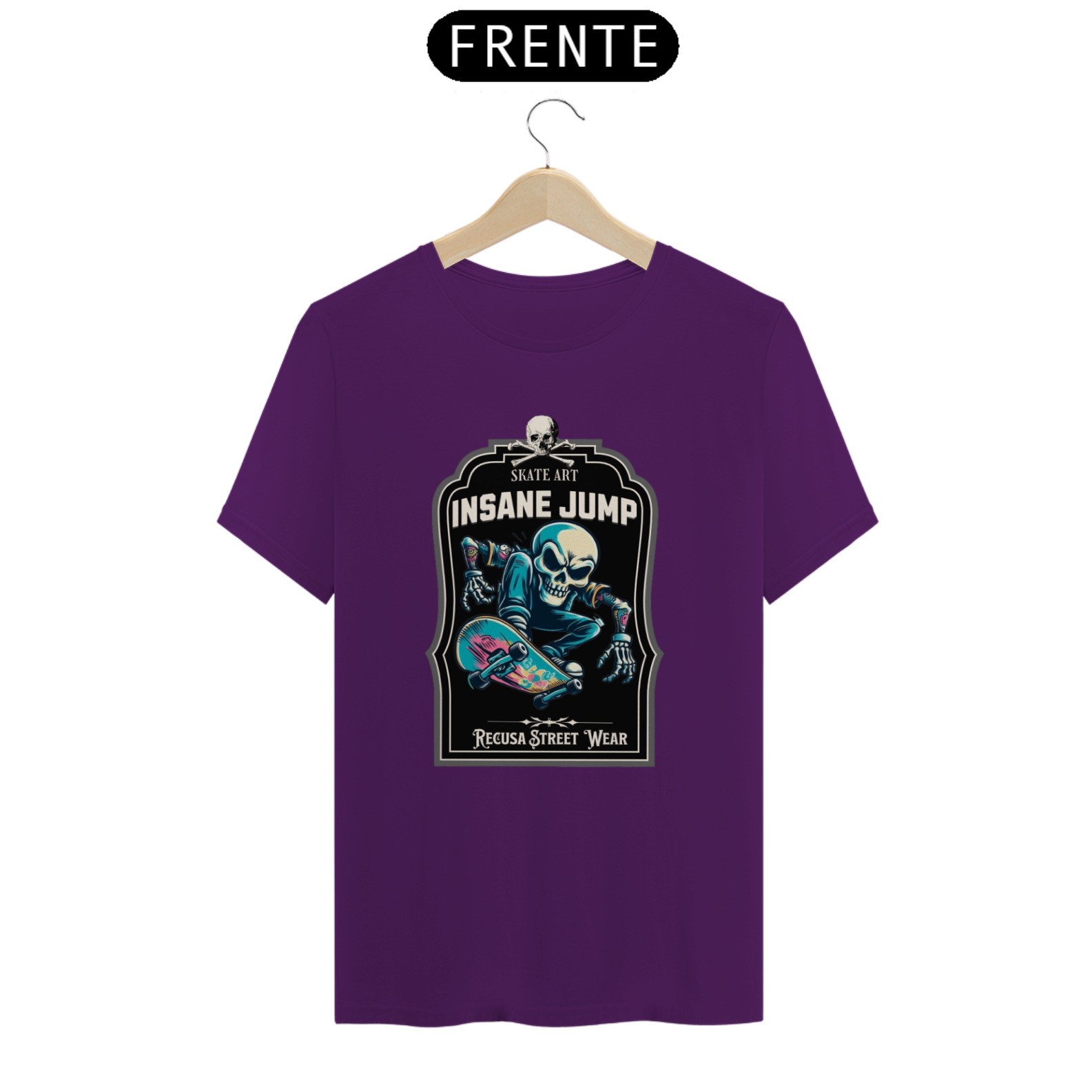 Nome do produto: Camiseta T -SHIRT recusa
