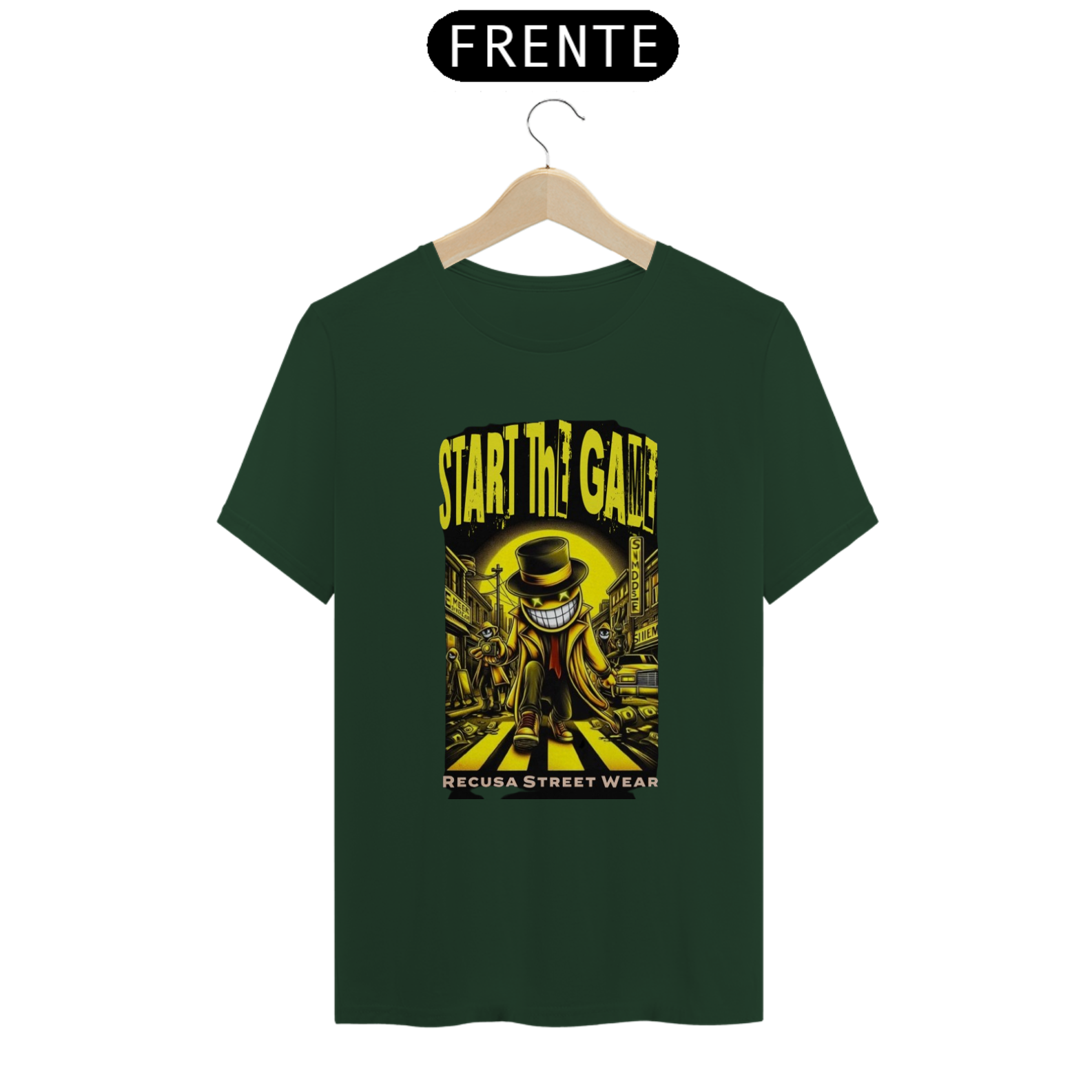 Nome do produto: Camiseta T- SHIRT recusa