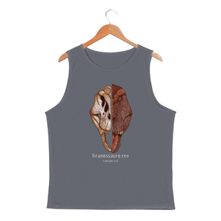 Regata Masc Sport Dry UV Tiranossauro