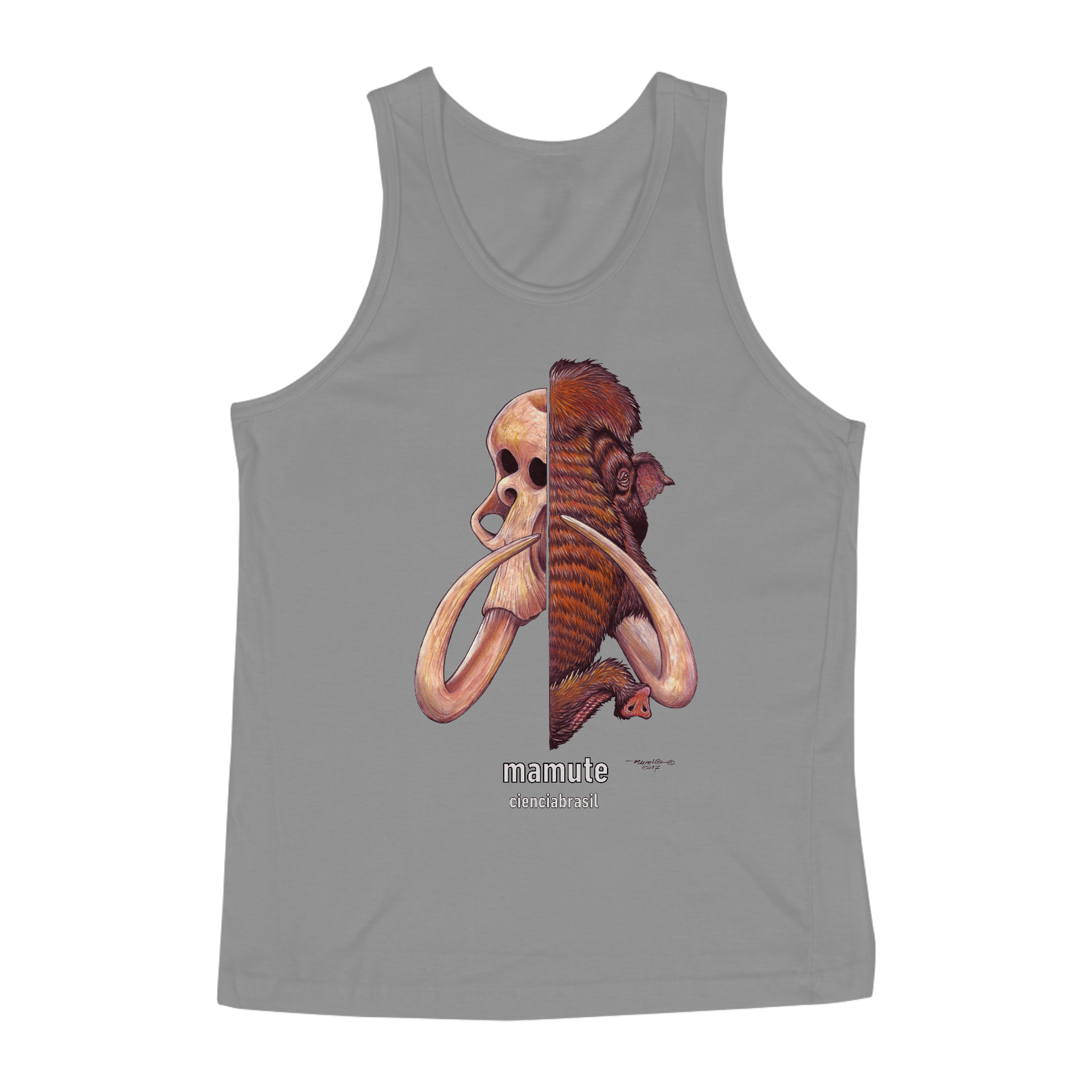 Nome do produto: Regata Masculina caras Mamute