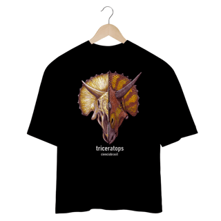 T Shirt oversized Triceratops