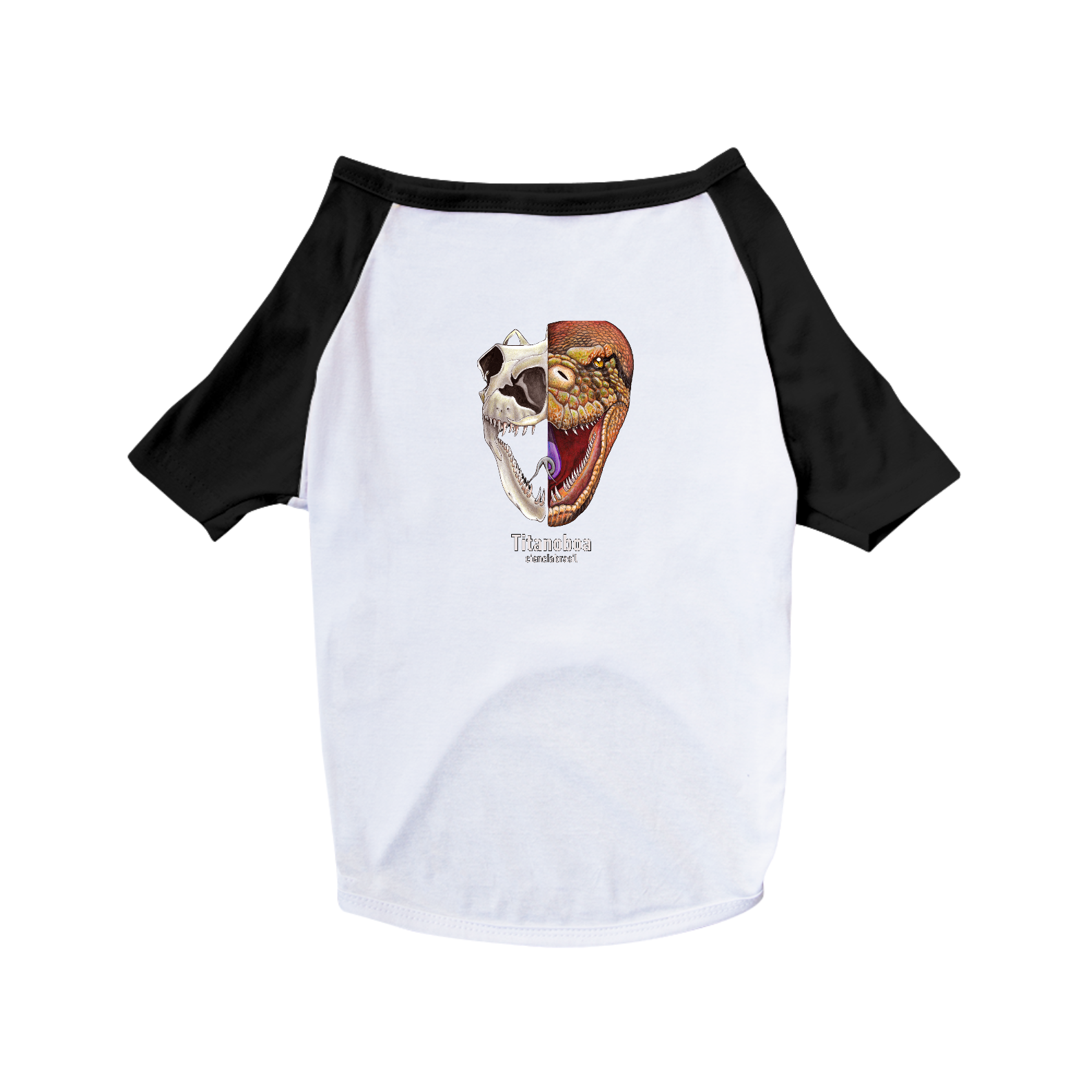 camisa pet dog Titanoboa