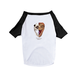 camisa pet dog Titanoboa