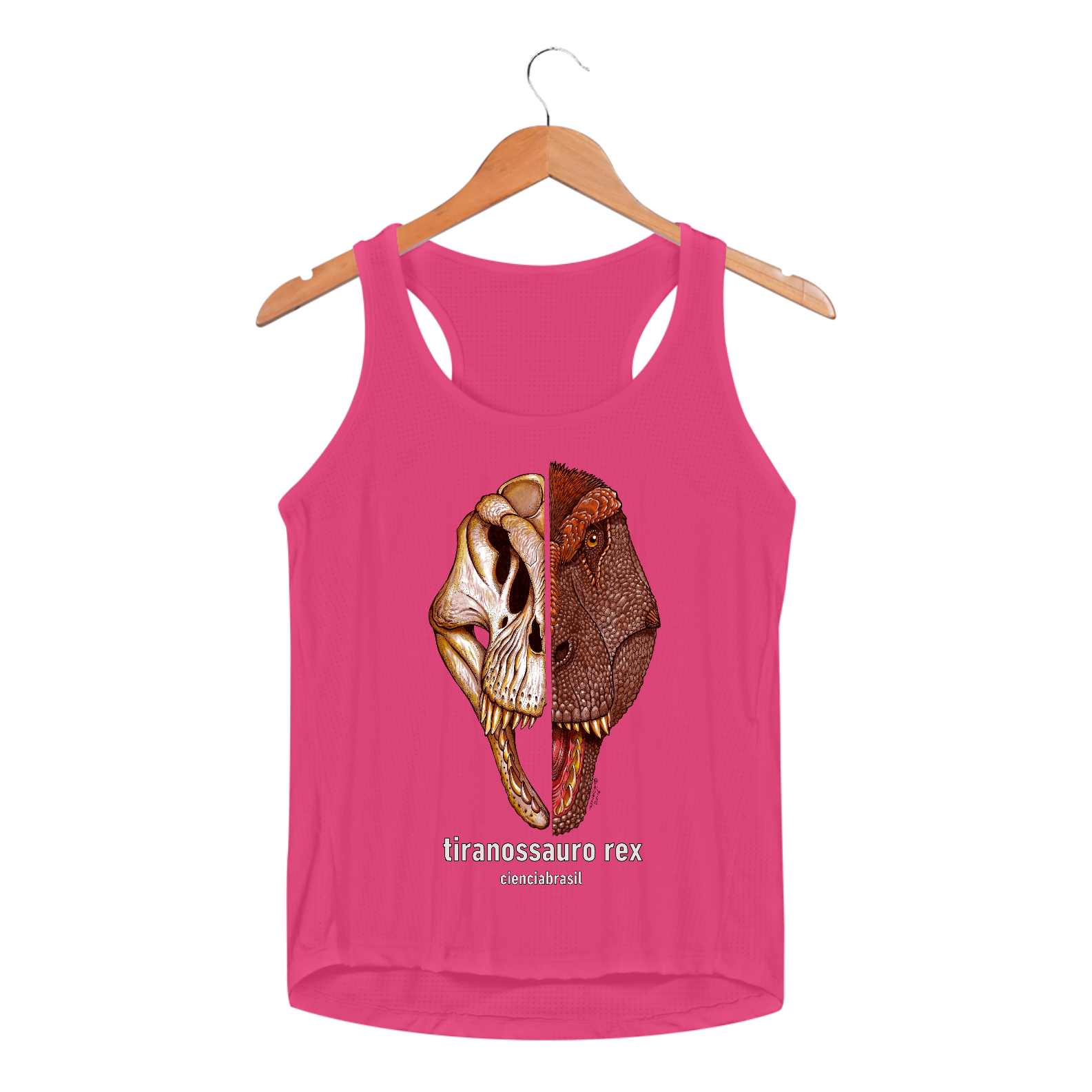 Regata Fem Sport Dry UV Tiranossauro