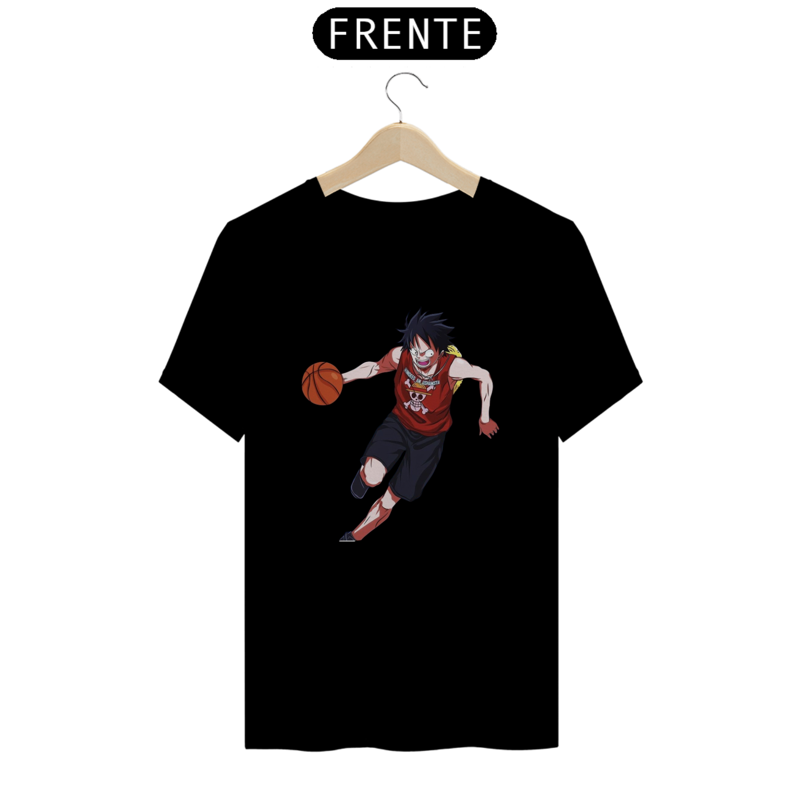 Nome do produto: Camisa Luffy Jogando Basquete