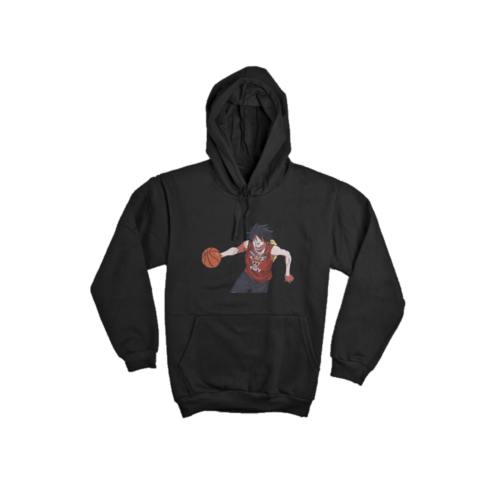 Nome do produto: Moletom Com Capuz Luffy Jogando Basquete