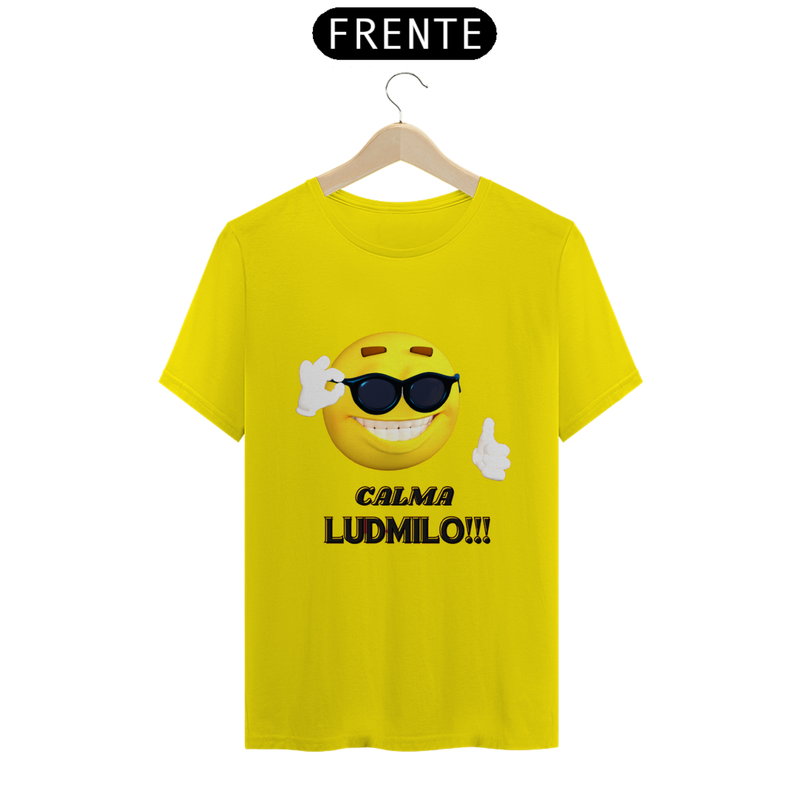 Nome do produto: Camiseta Calma Ludmilo Meme