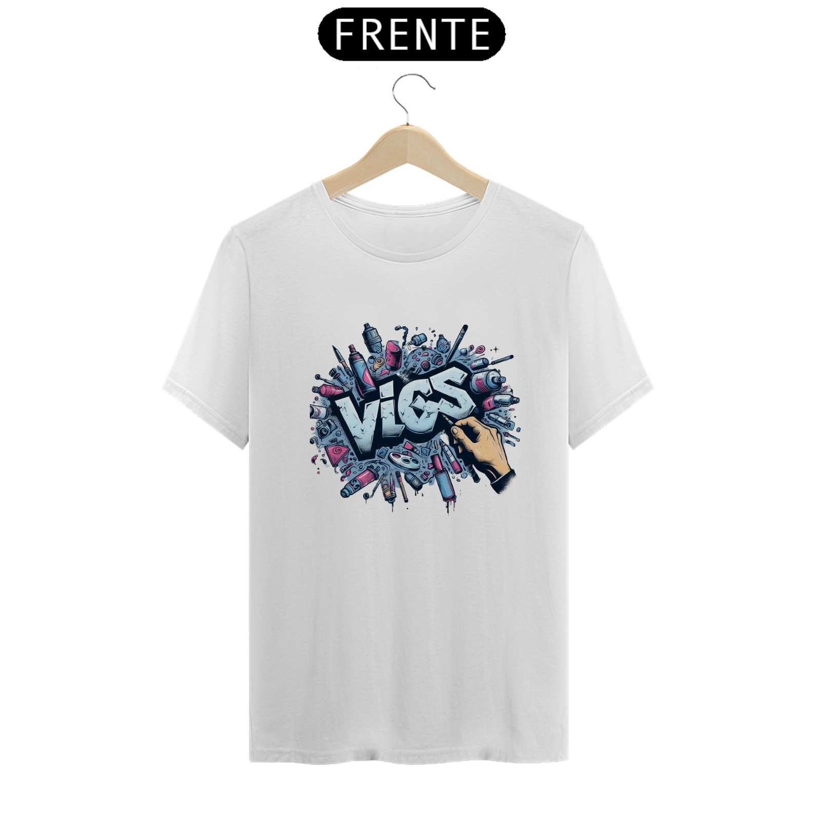 Nome do produto: Camiseta Grafite Vigs