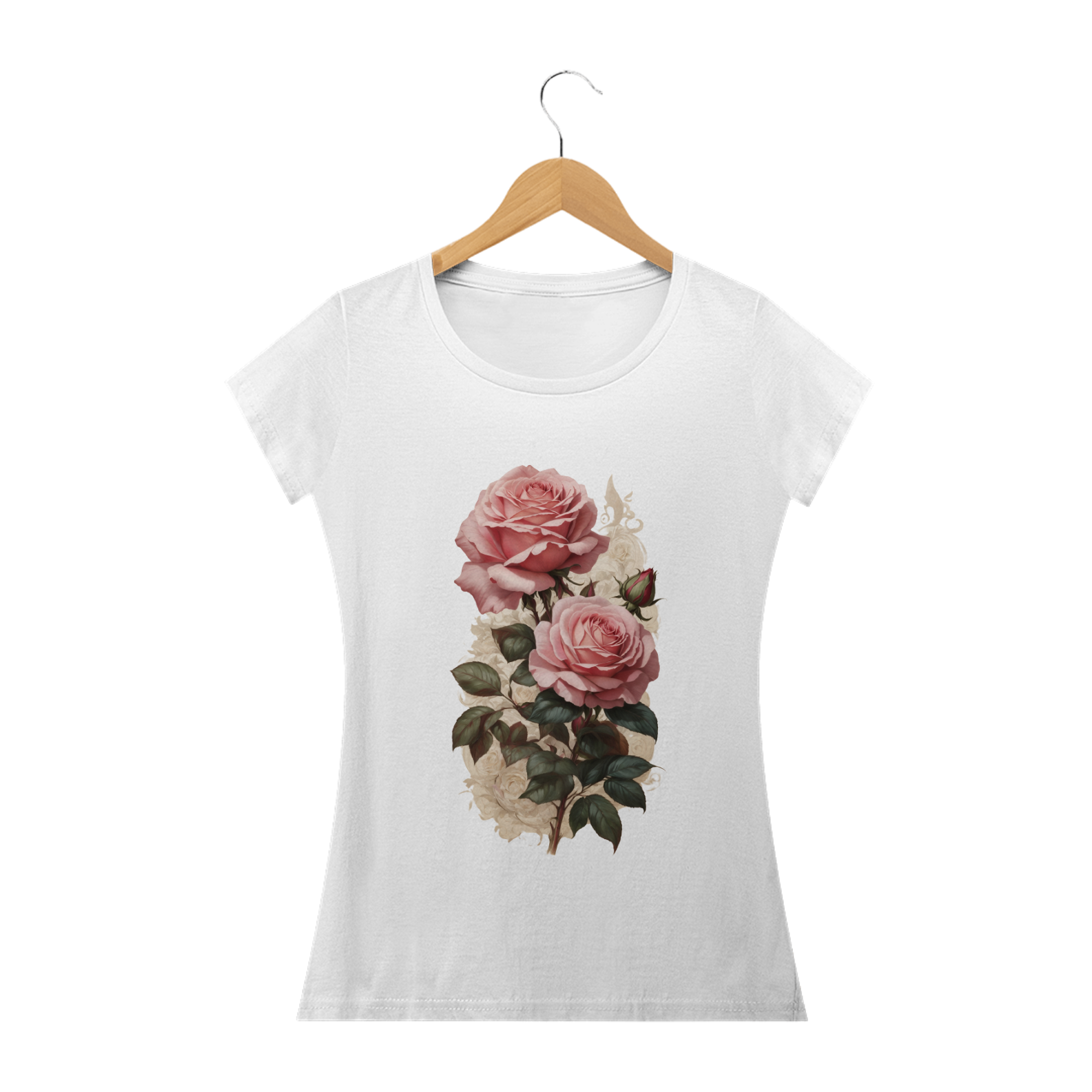Nome do produto: Camiseta de Rosas