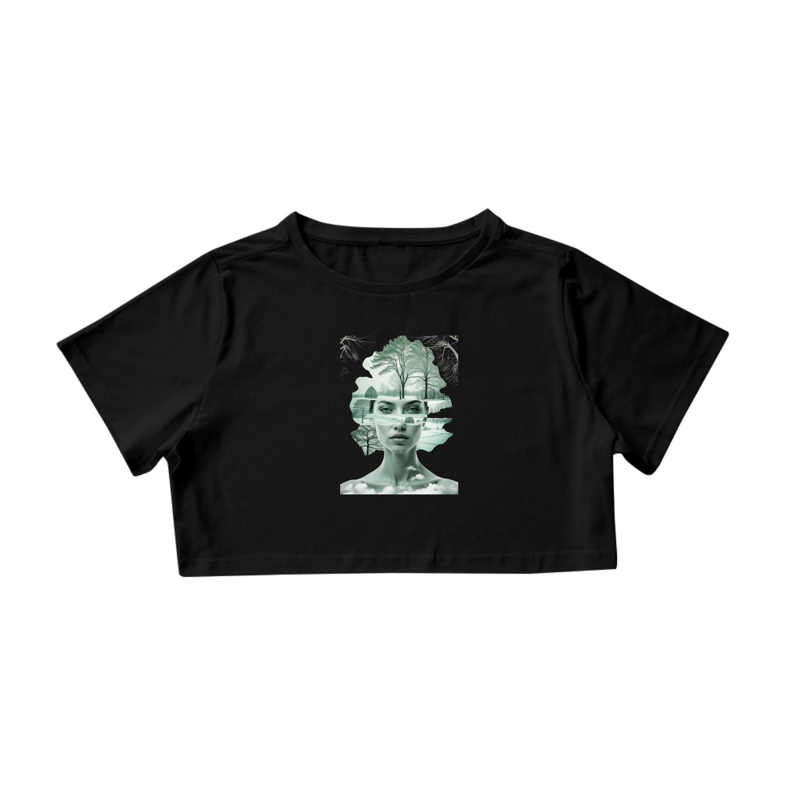 Nome do produto: Camiseta Conexão com a Natureza