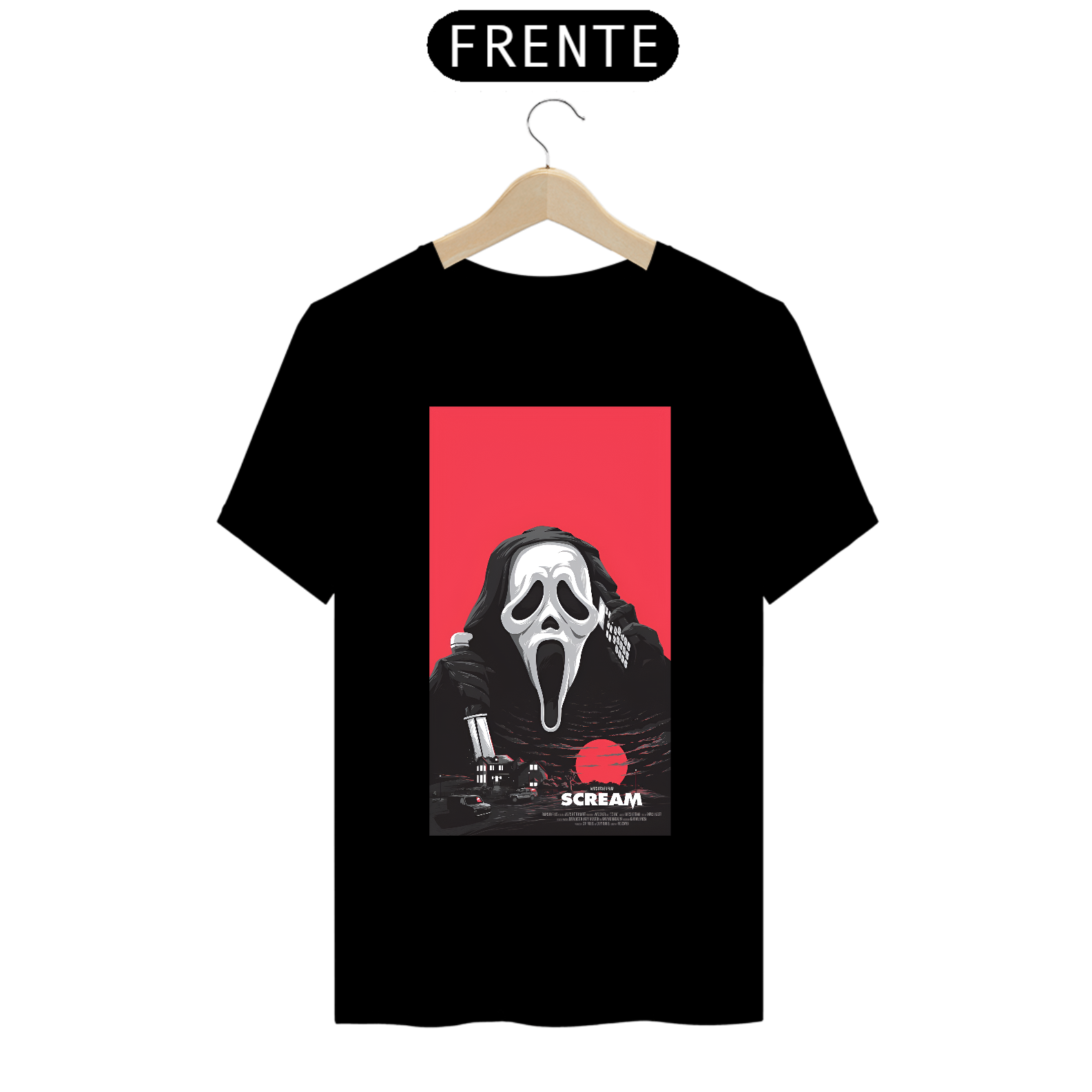 Nome do produto: Camiseta Scream 