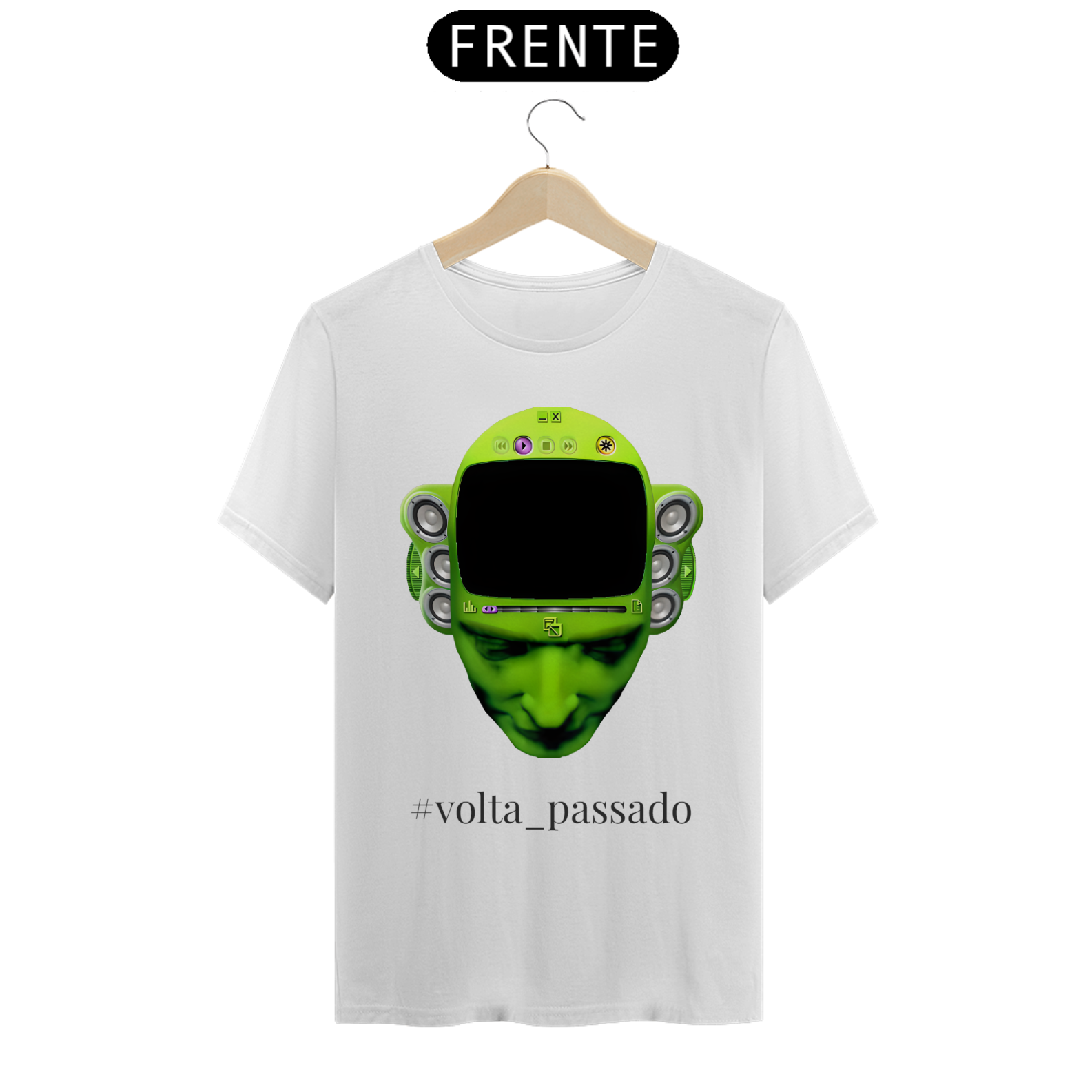 Nome do produto: Camiseta  - #volta_passado (01)