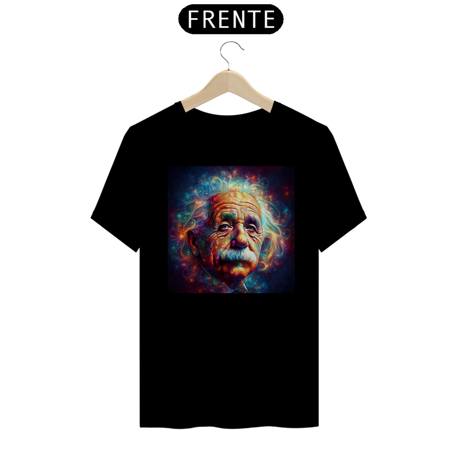 Nome do produto: Camiseta - Albert Einstein (01)