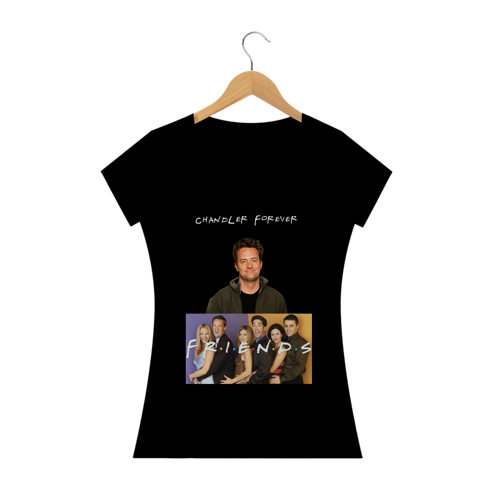 Nome do produto: Camiseta feminina - Chandler Forever ( Friends)