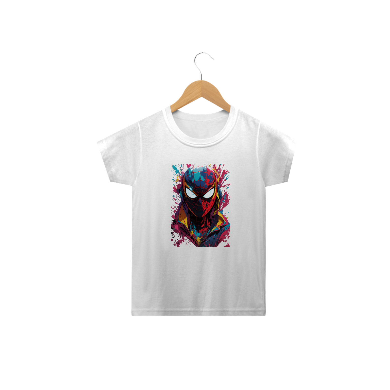 Nome do produto: Camiseta infantil Homem aranha