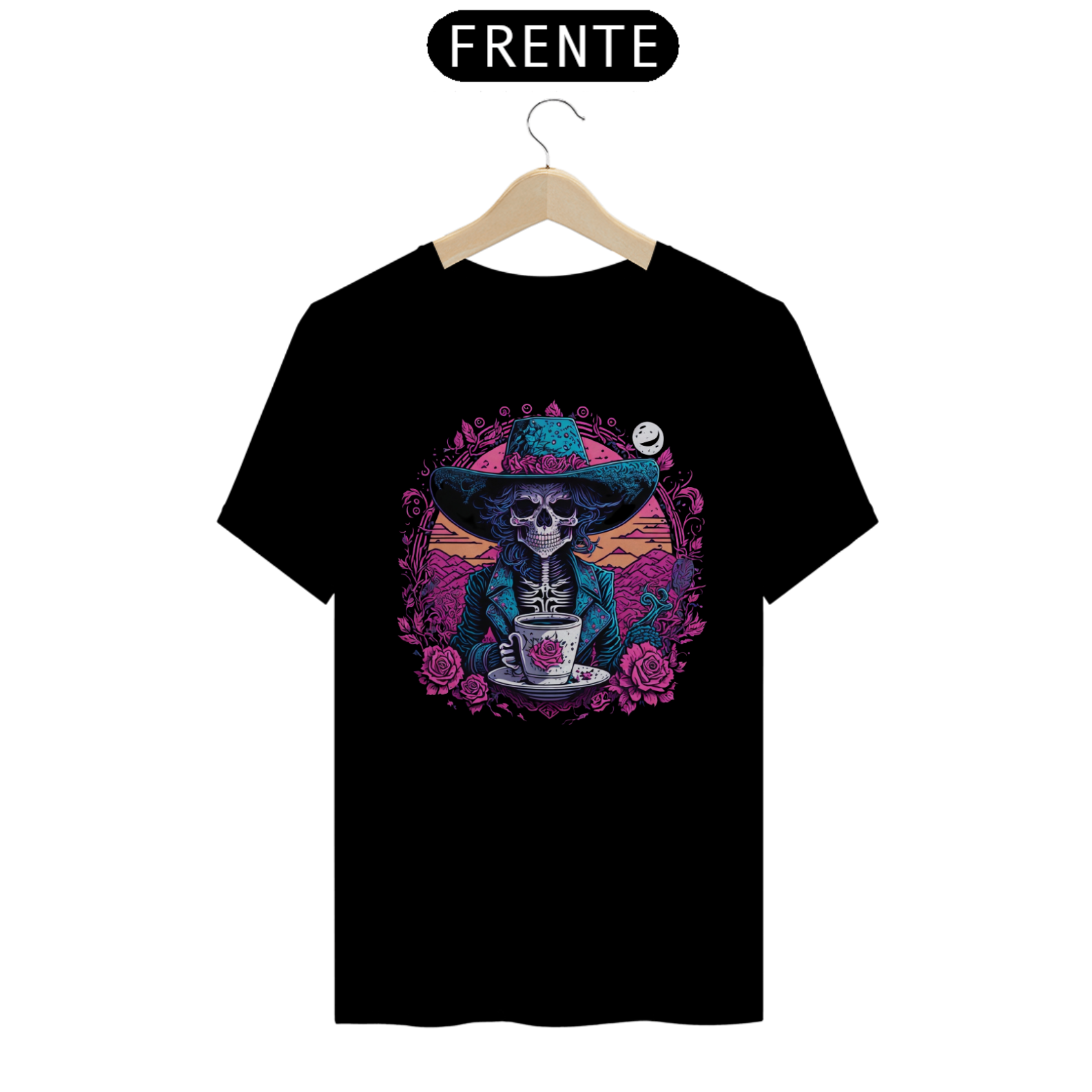 Nome do produto: Camiseta Morte colorida