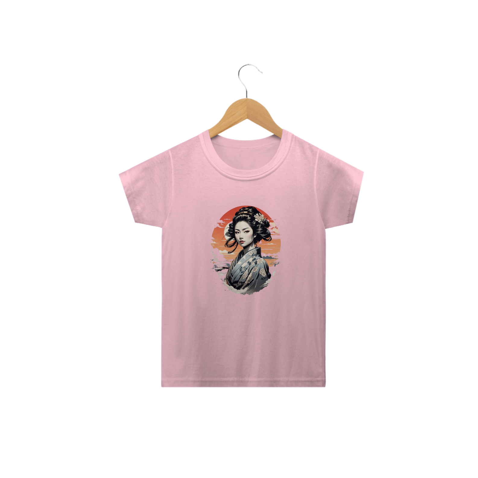 Nome do produto: Camiseta infantil Paraíso Japonês 