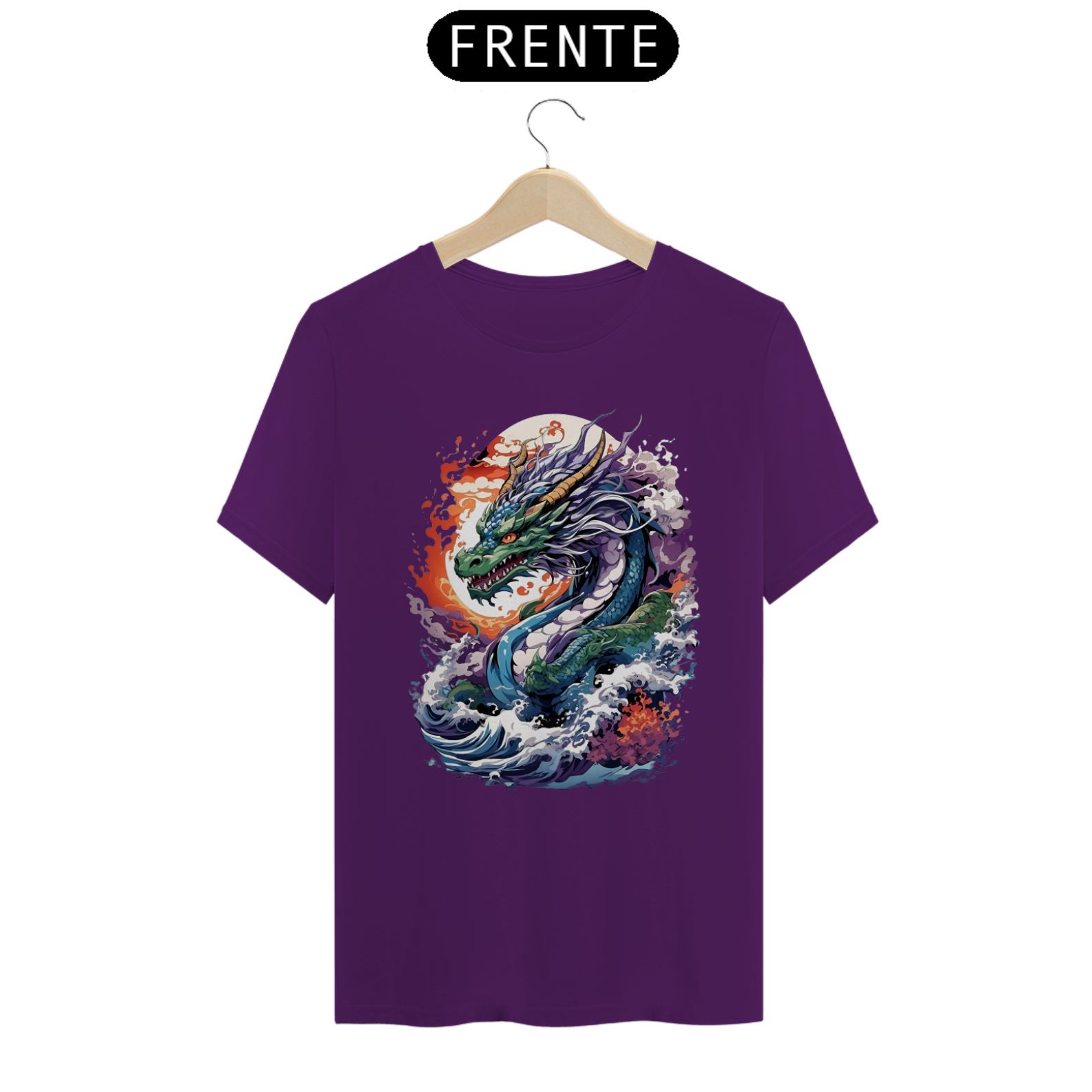Nome do produto: Camiseta Dragão