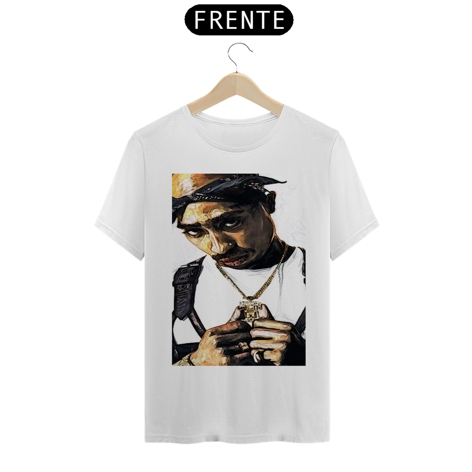 Nome do produto: Camiseta Tupac