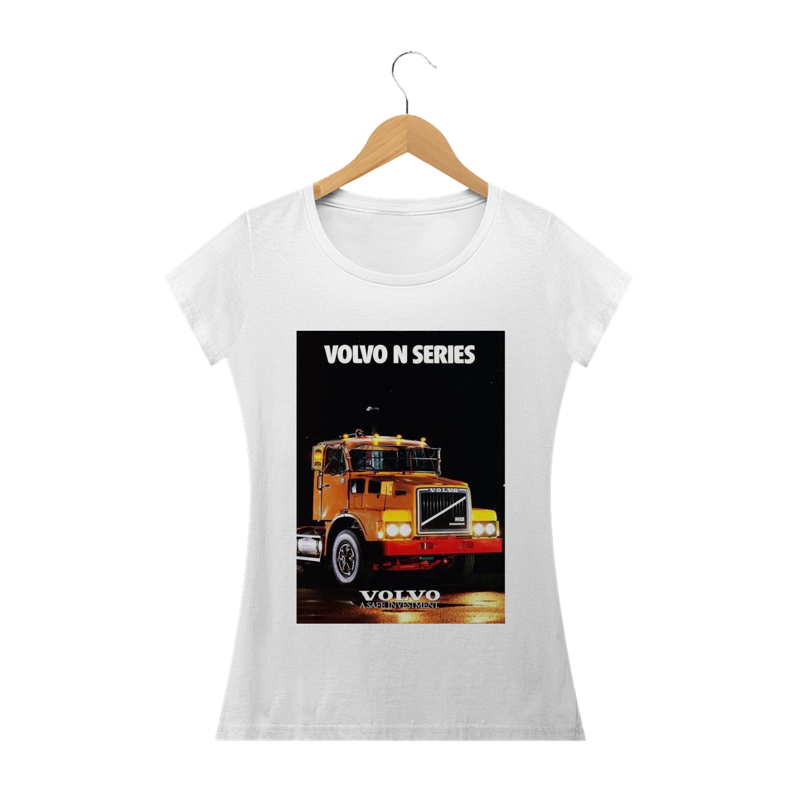 Nome do produto: Camiseta Volvo Feminina