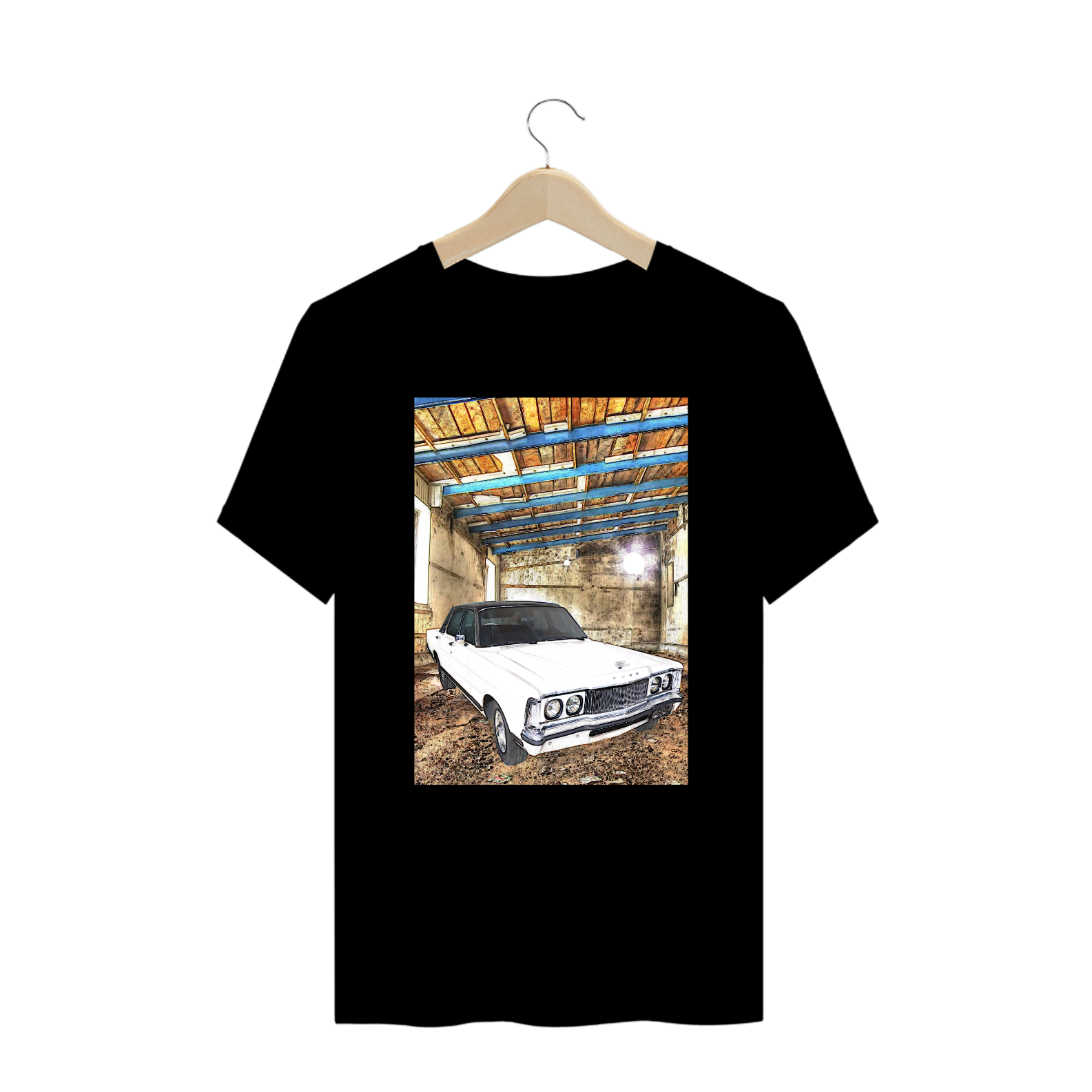 Nome do produto: Camiseta Ford Landau Plus Size
