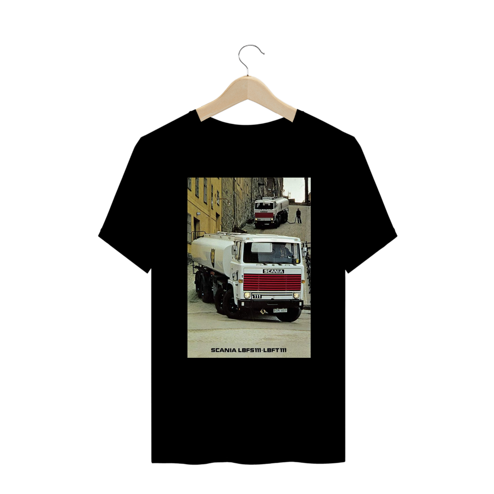 Nome do produto: Camiseta Caminhão Scania Plus Size