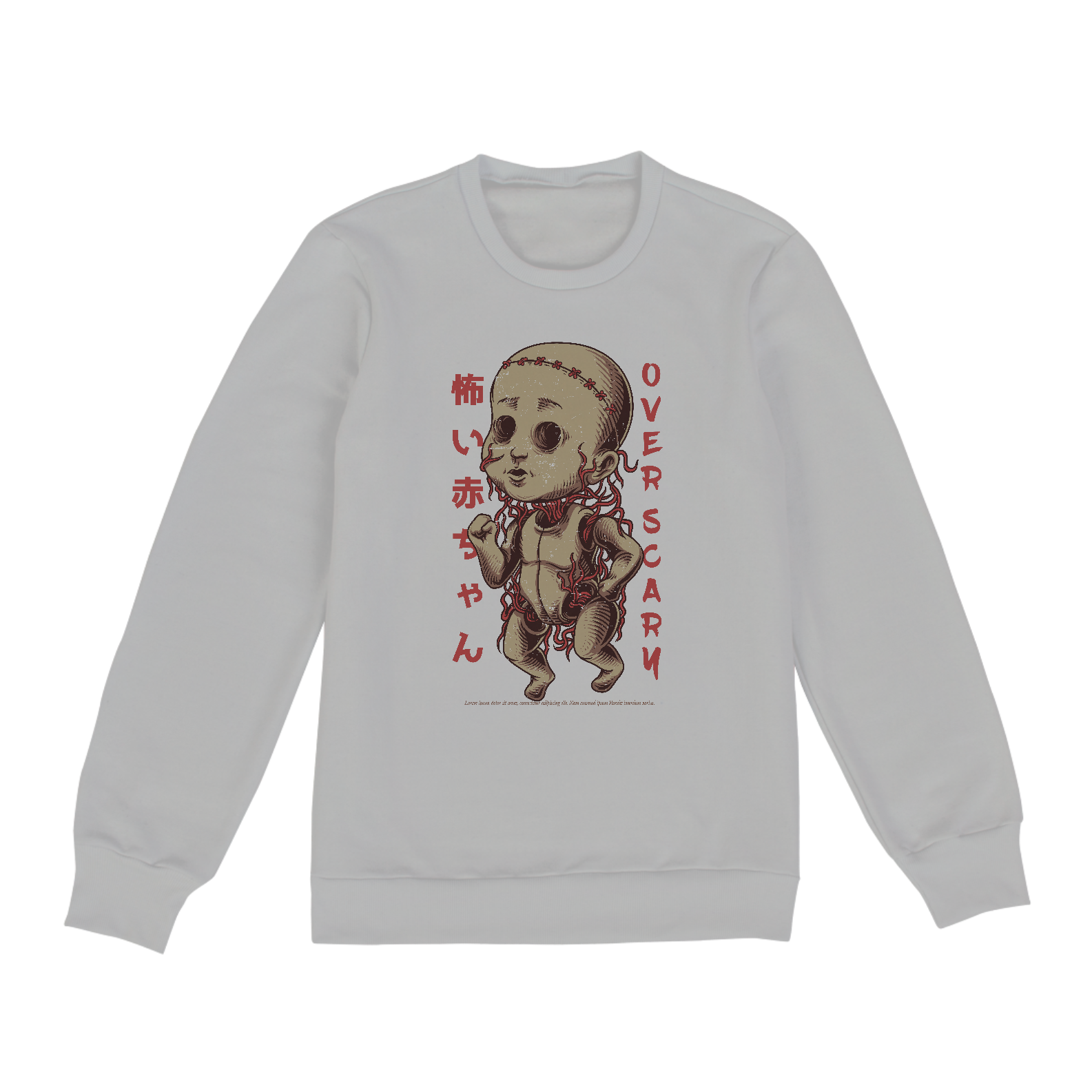 Nome do produto: OVER SCARRY | MOLETOM BÁSICO