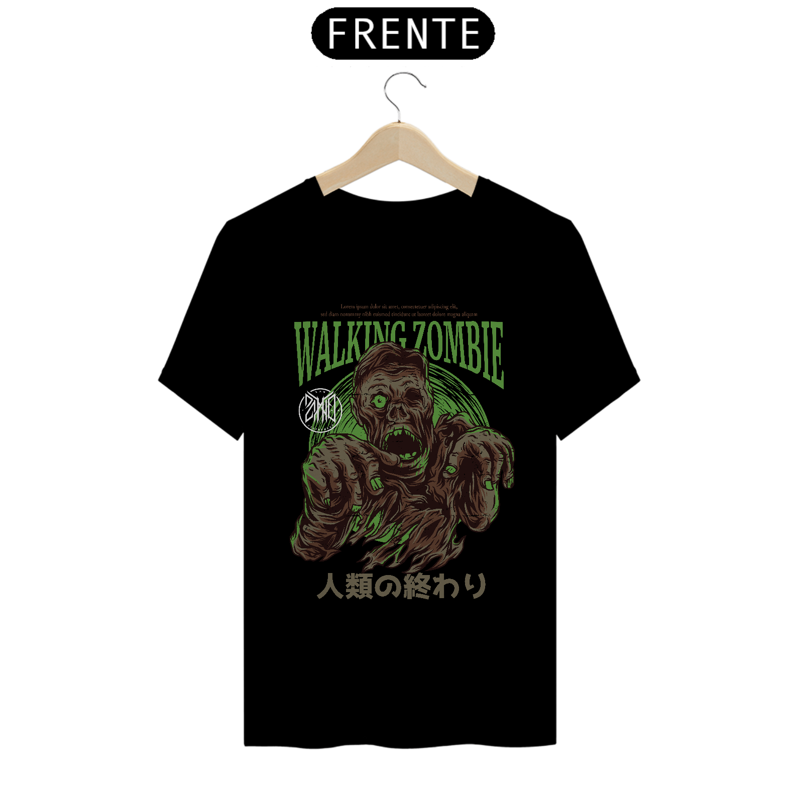 Nome do produto: WALKING ZOMBIE | T-SHIRT