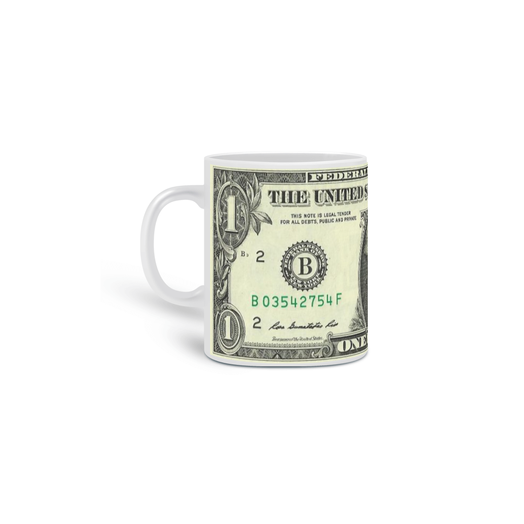 Nome do produto: Caneca 1 Dólar 