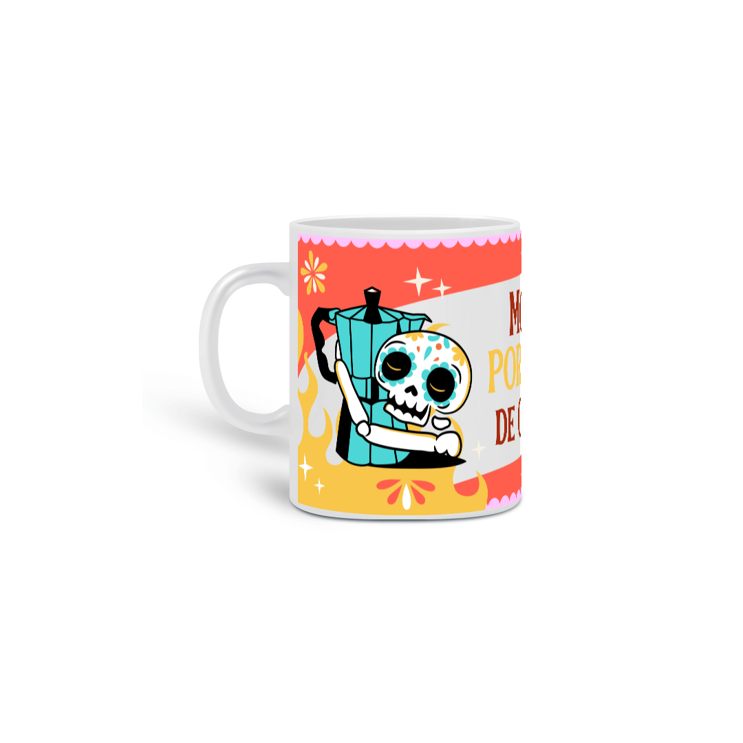 Nome do produto: Caneca - Morte por falta de Cafeína