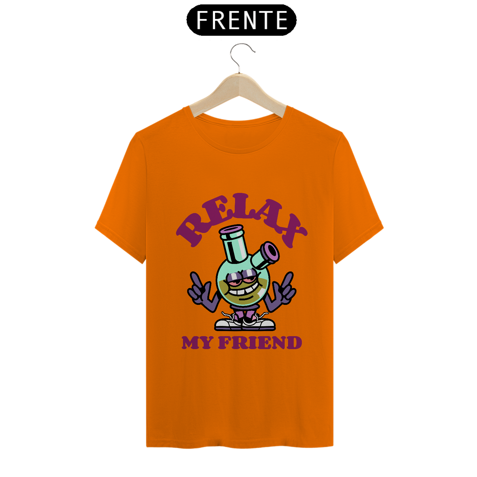 Nome do produto: Camiseta Classic - Relax my friend