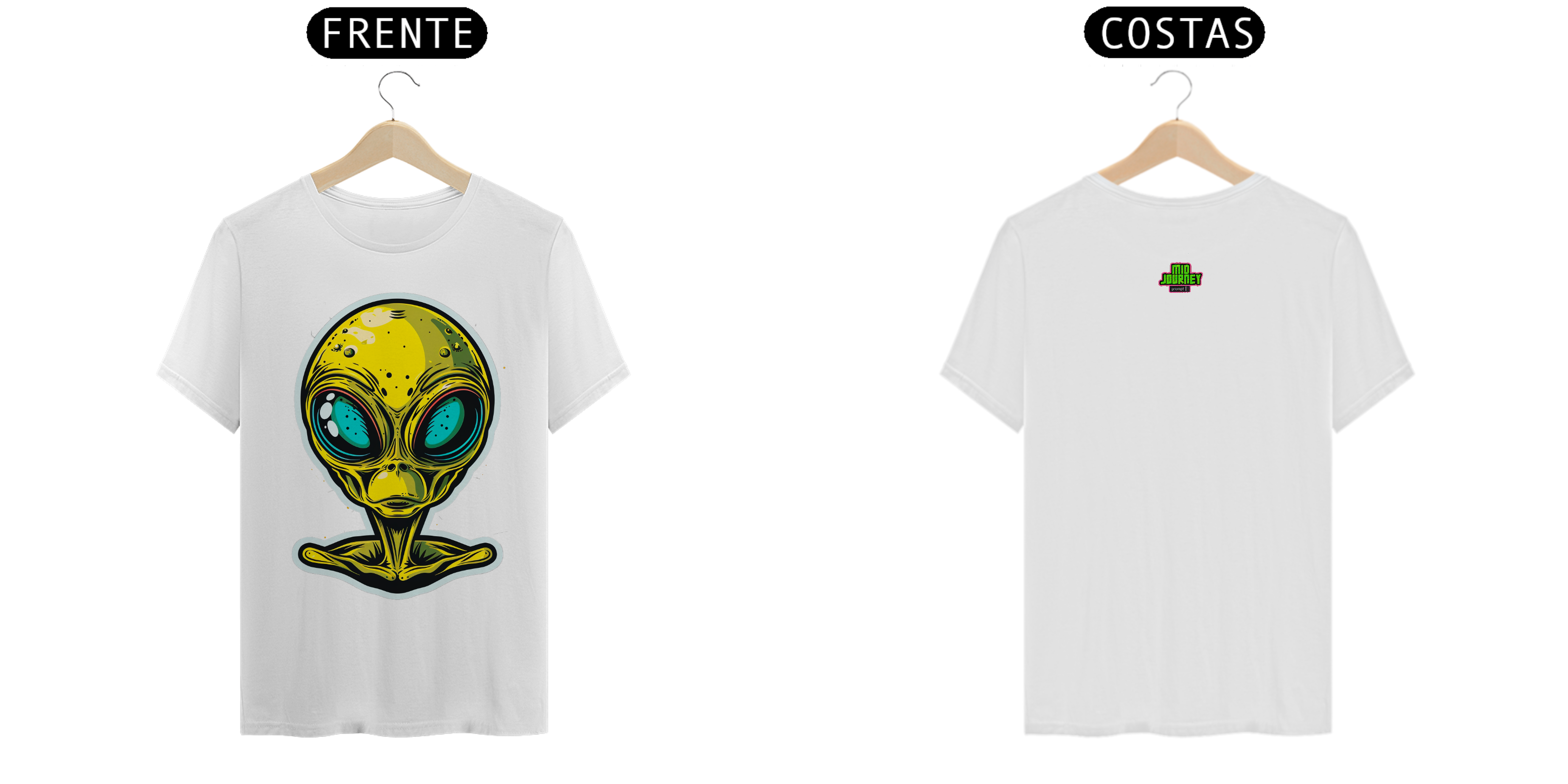 Nome do produto: CAMISETA ALIENS