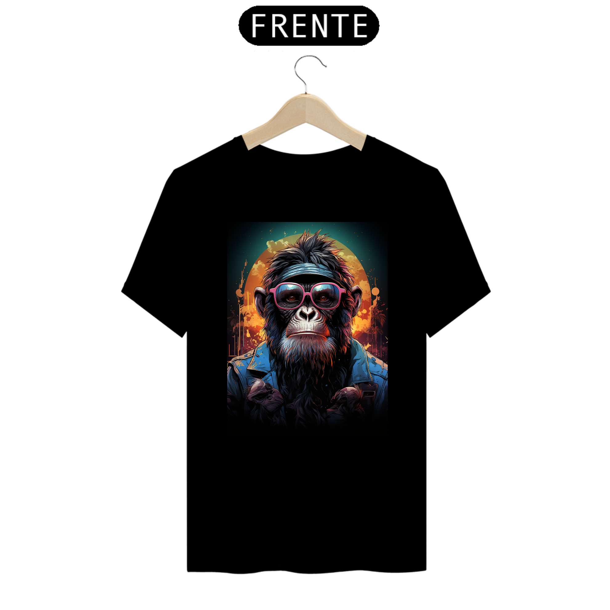 Nome do produto: Camiseta estampa Macaco style