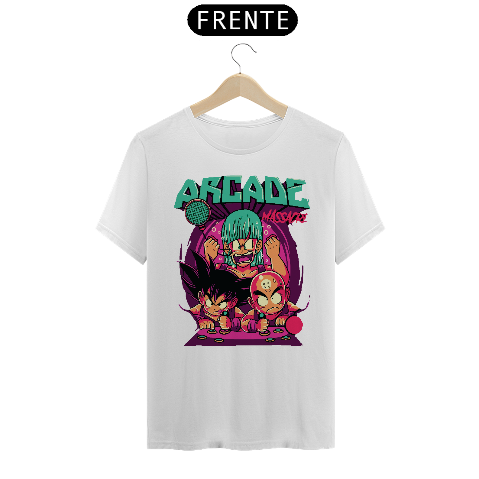 Nome do produto: Camiseta Arcade Dragonball