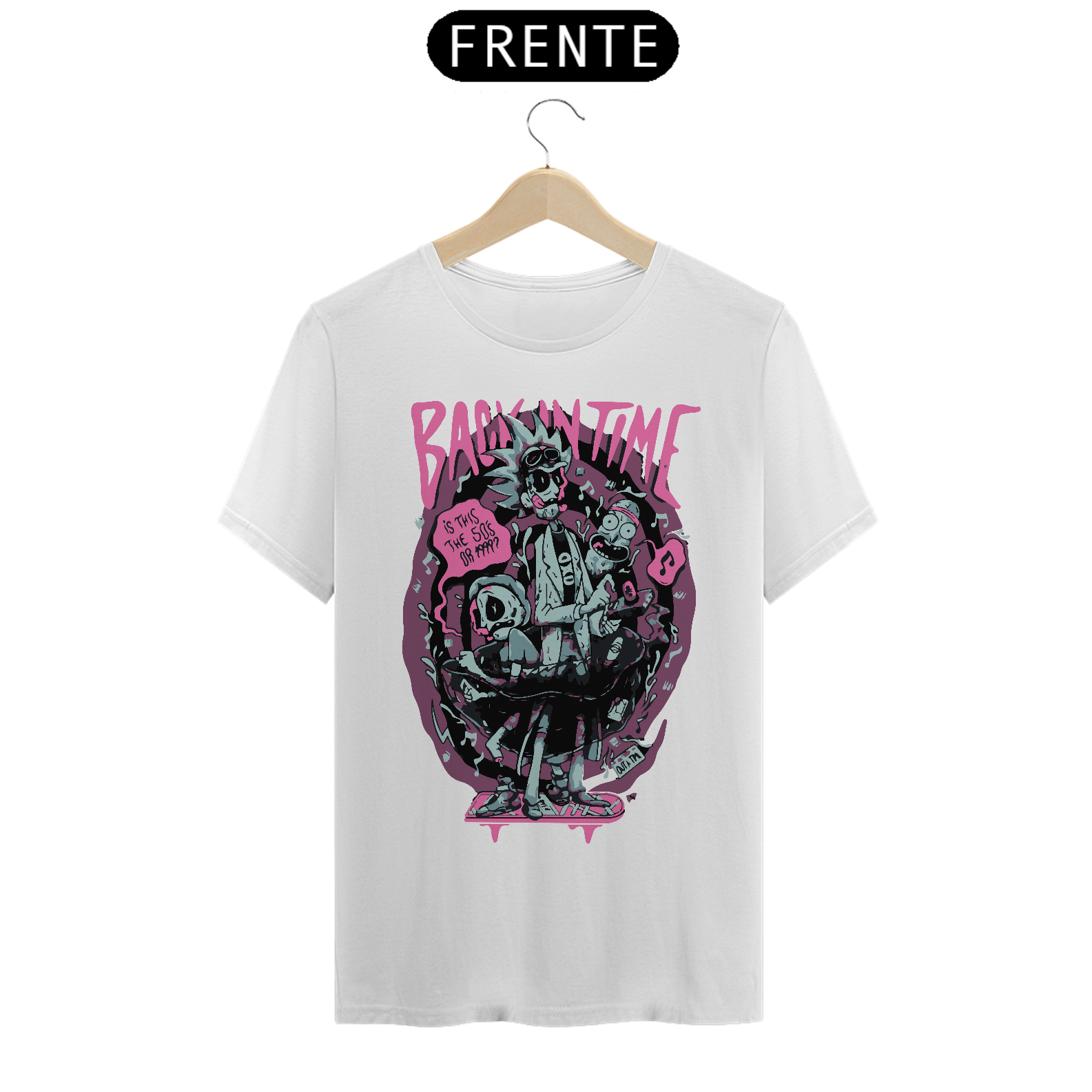 Nome do produto: Camiseta Rick & Morty