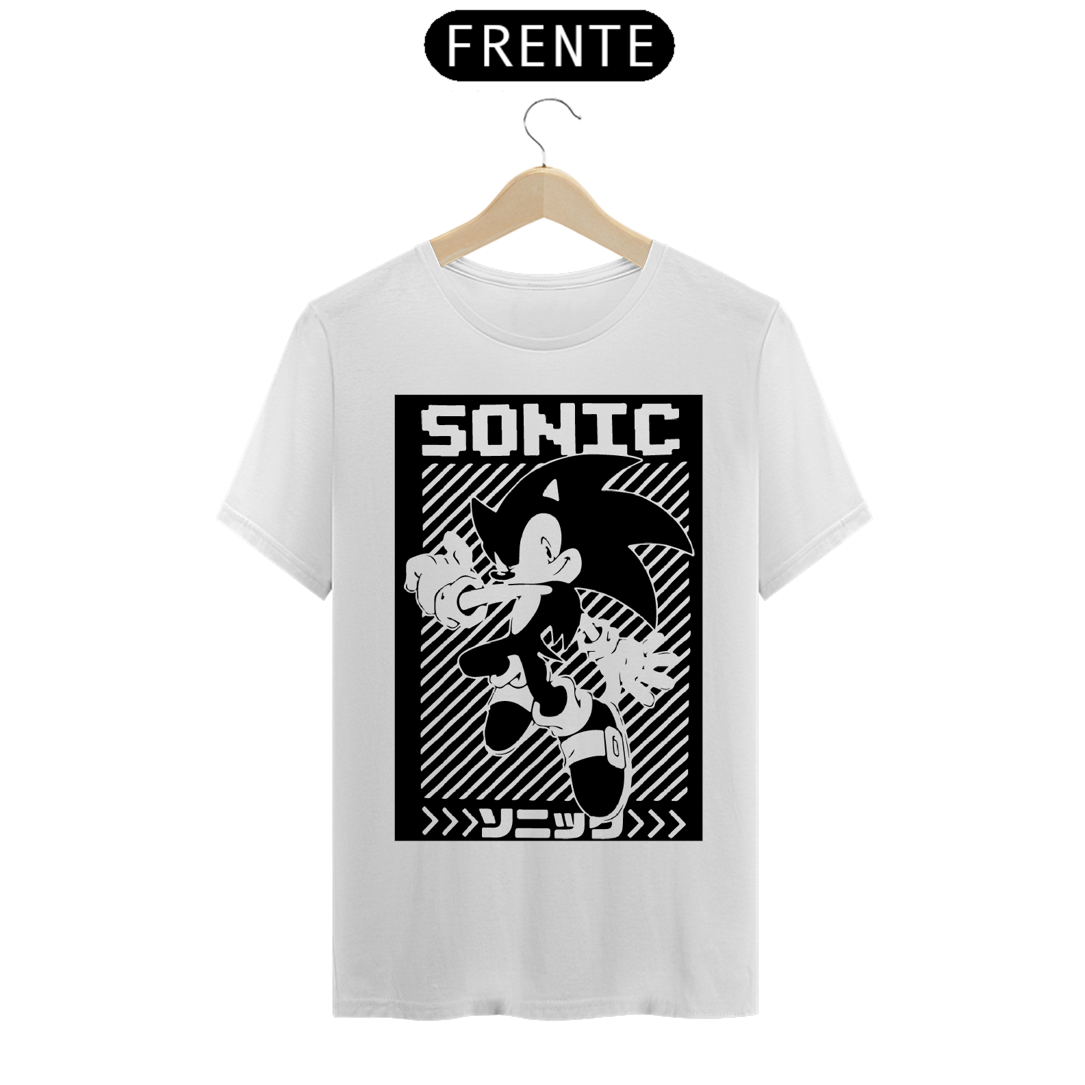 Nome do produto: Camiseta Sonic