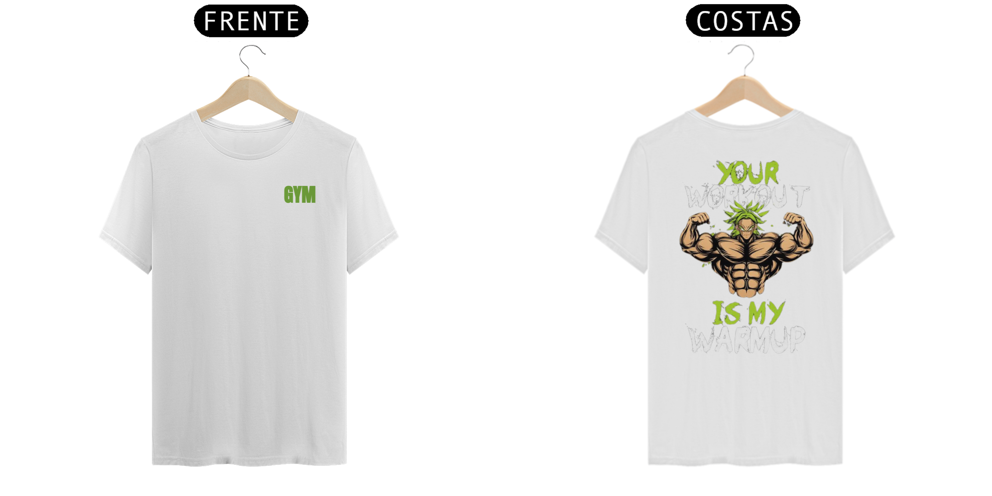 Nome do produto: Camisa Masculina Academia Gym Broly