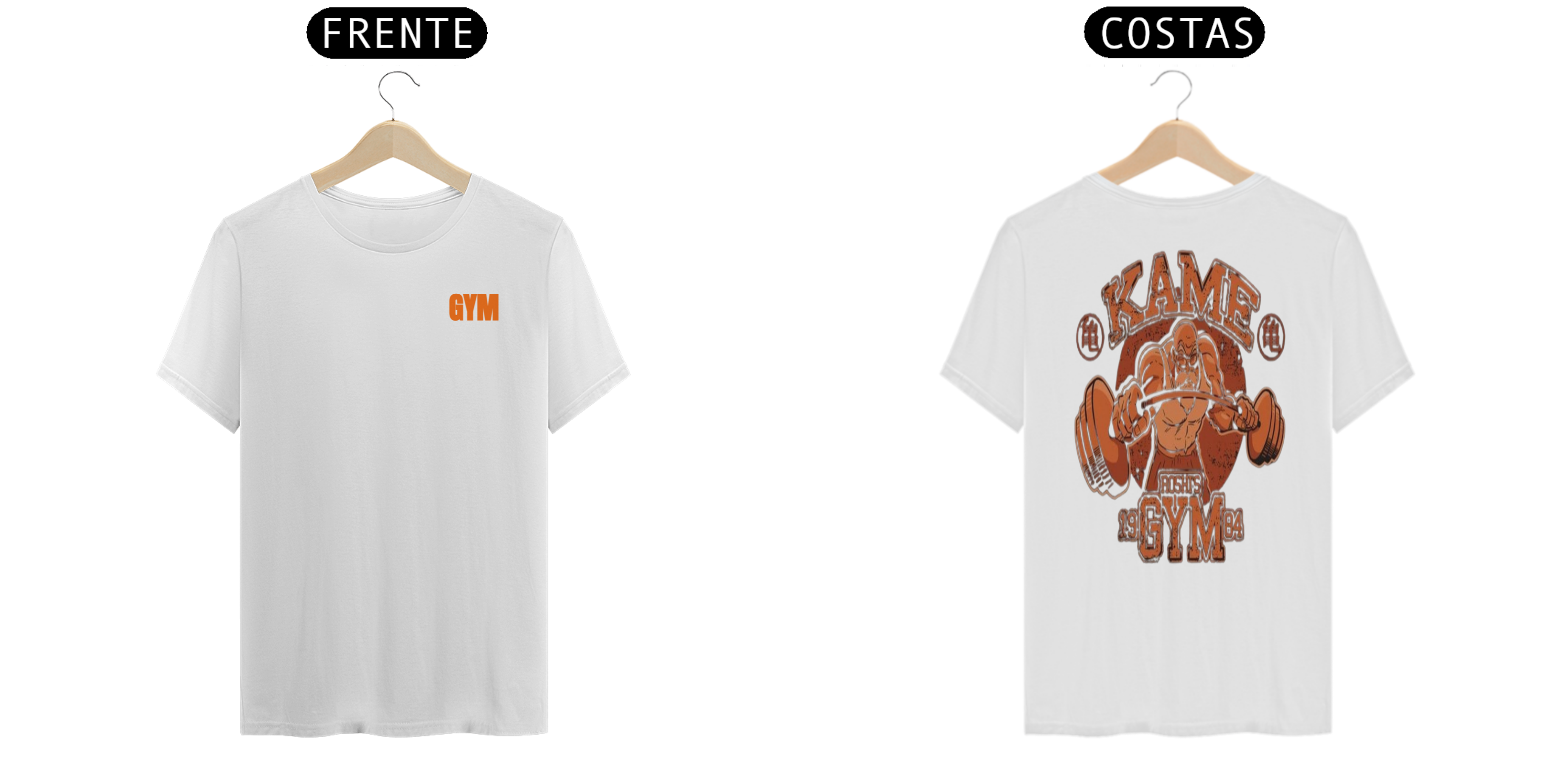 Nome do produto: Camisa Masculina Academia Kame 1984