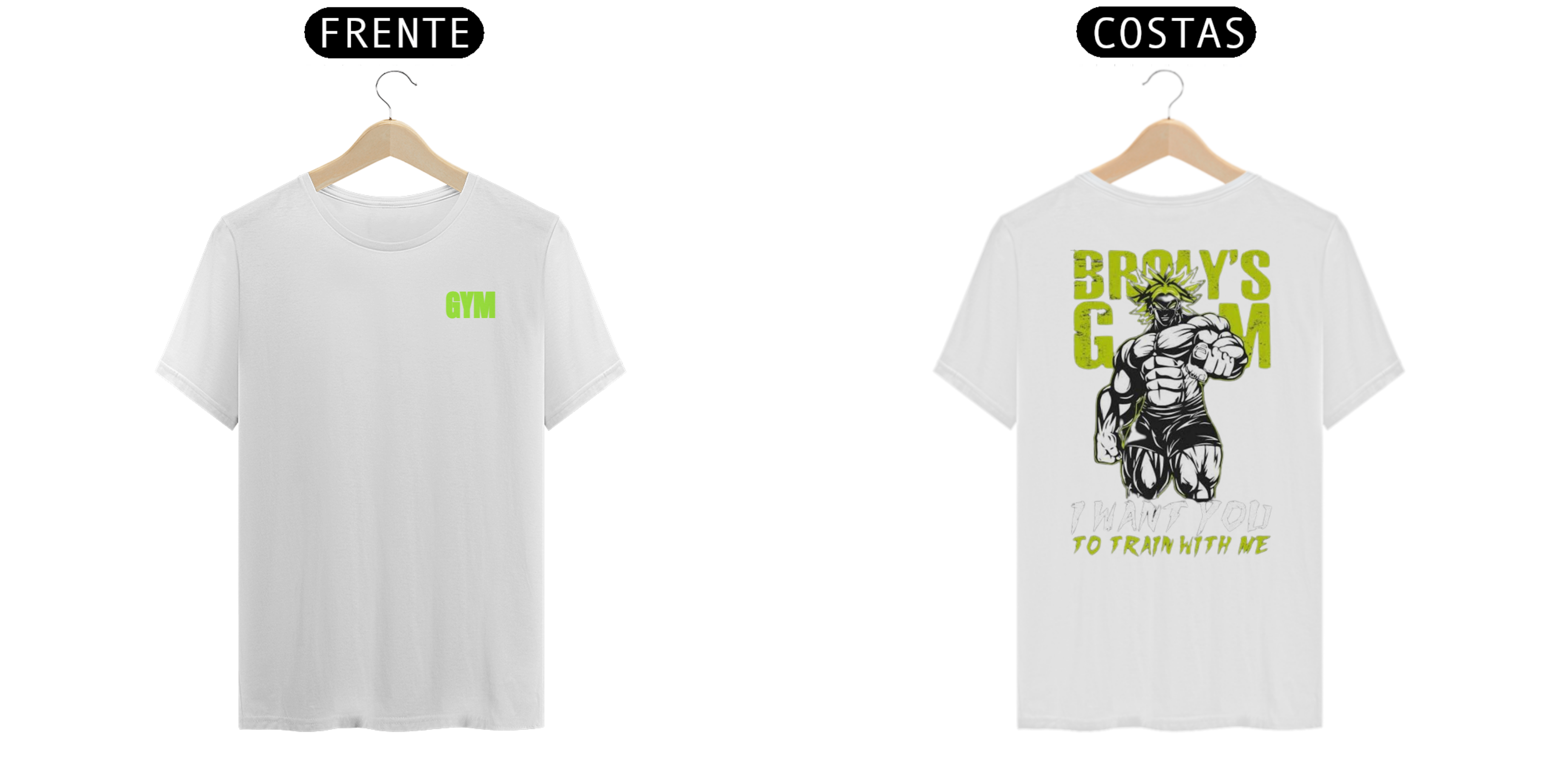 Nome do produto: Camisa Masculina Academia Broly\'s Gym