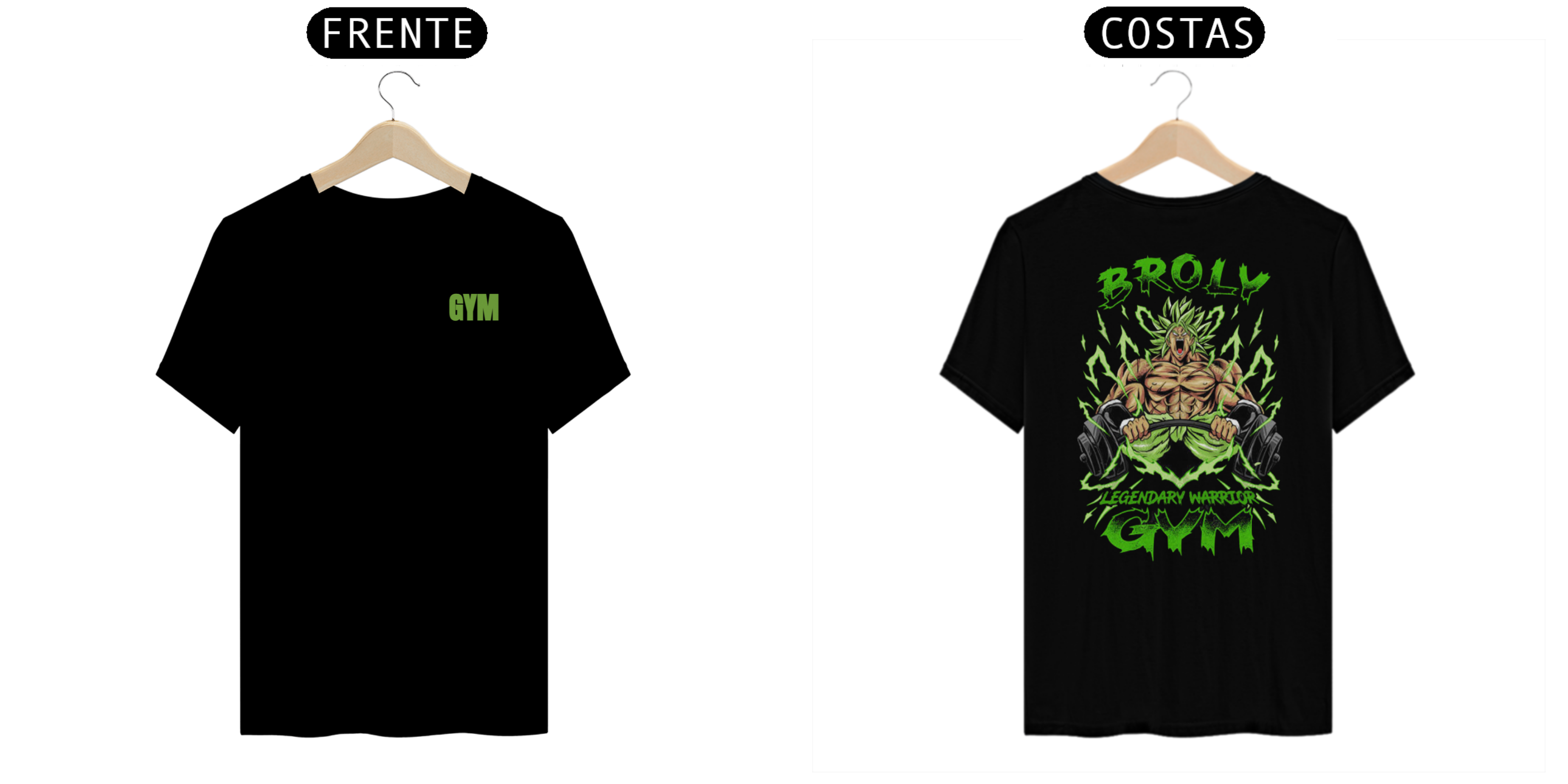 Nome do produto: Camisa Masculina Academia Broly