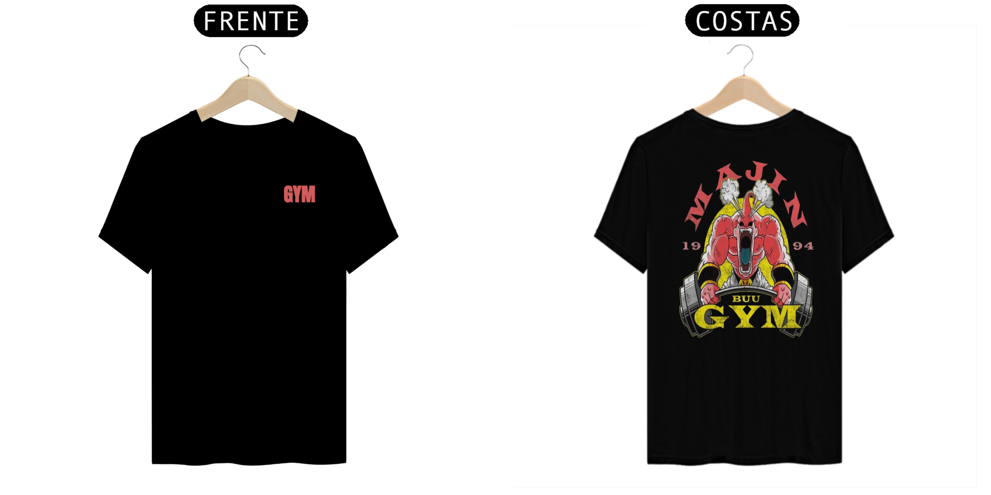 Nome do produto: Camisa Masculina Academia Majin Buu 1994