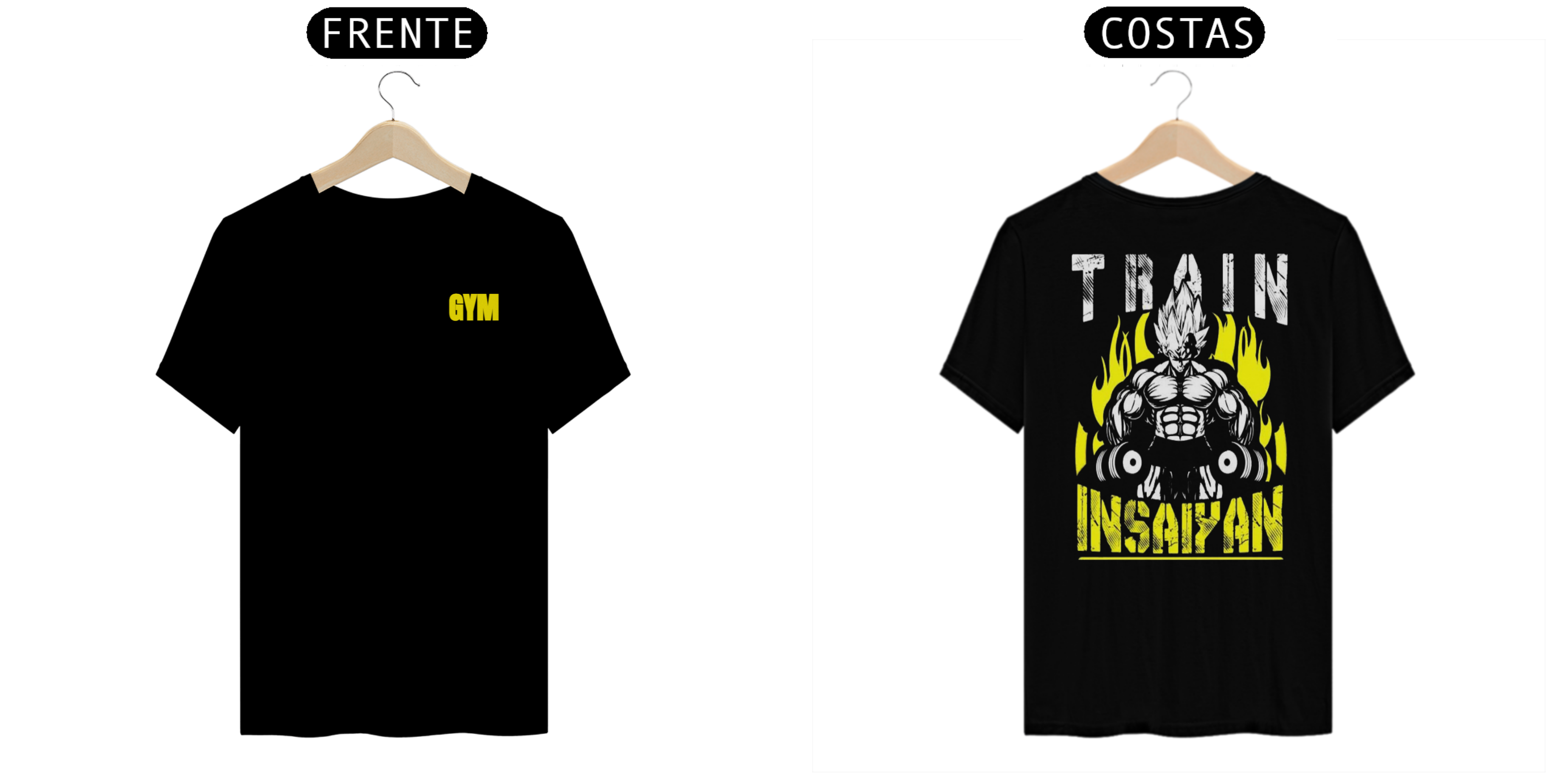 Nome do produto: Camisa Masculina Academia Vejeta Insaiyan