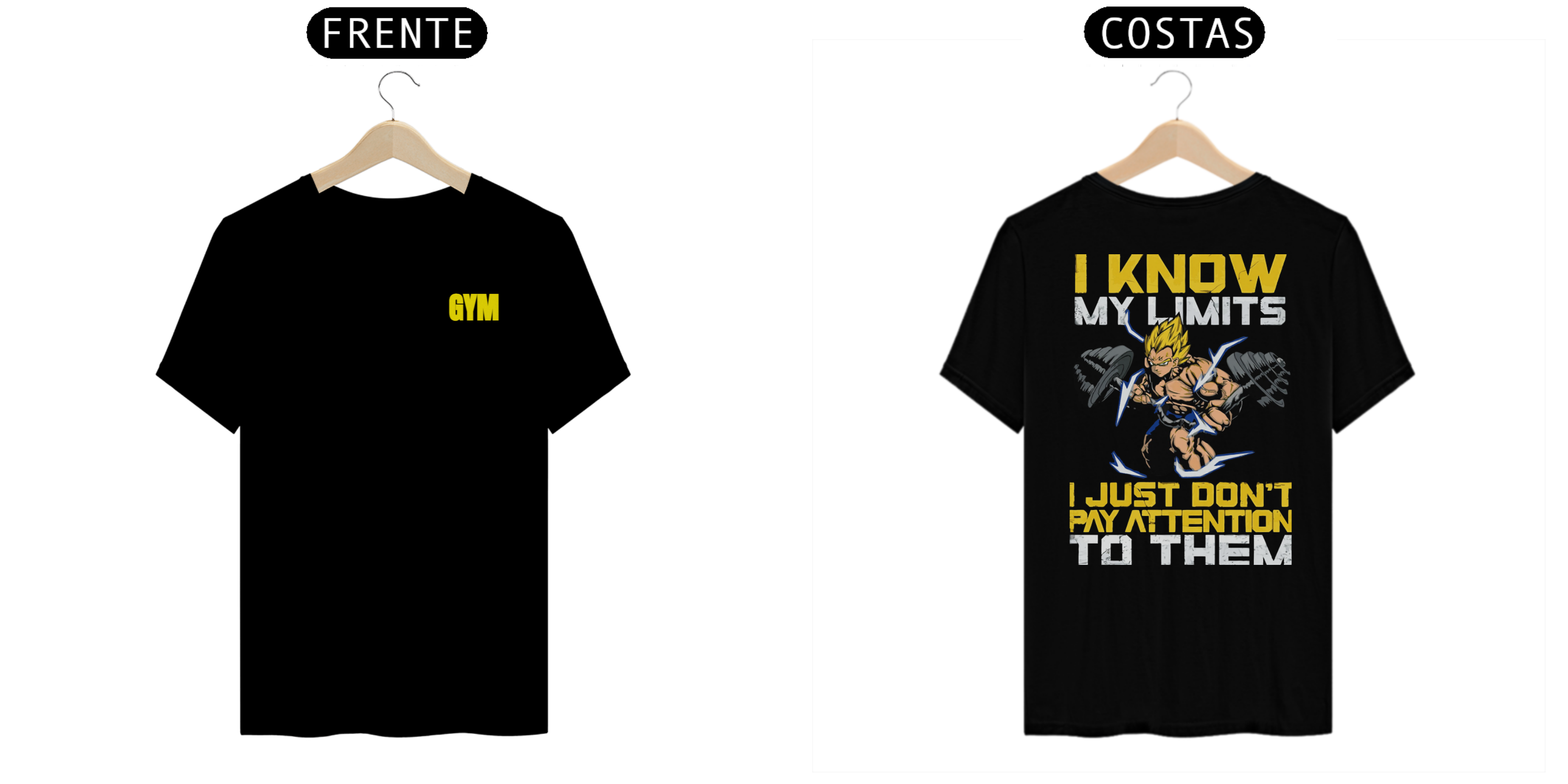 Nome do produto: Camisa Masculina Academia Vejeta Limits