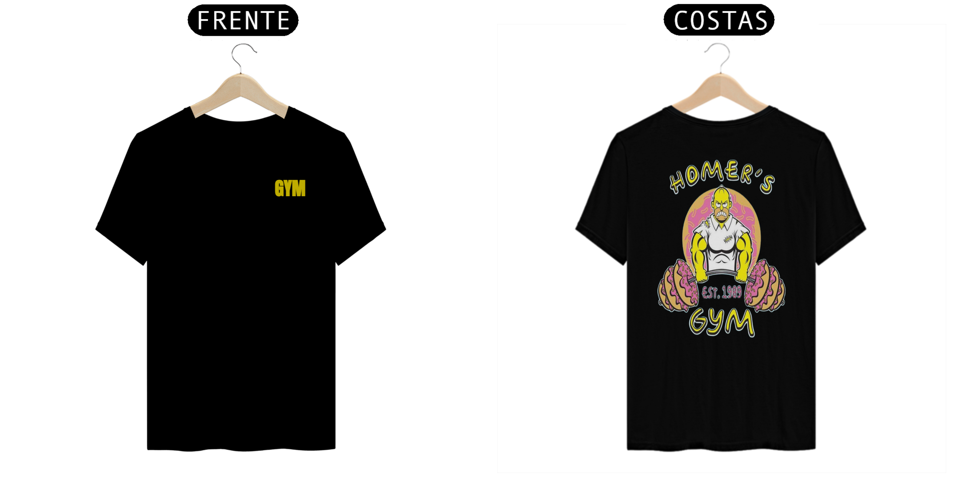 Nome do produto: Camisa Masculina Homer\'s 1989